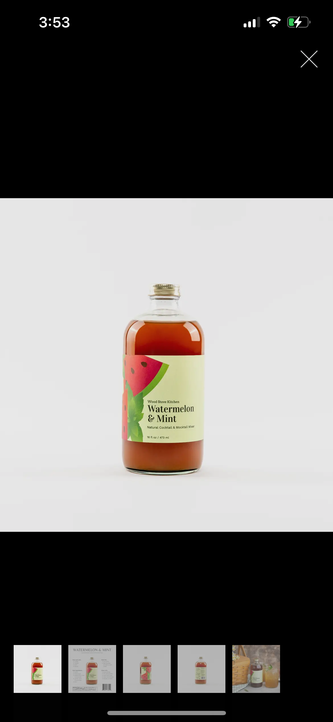 Watermelon & Mint Mixer