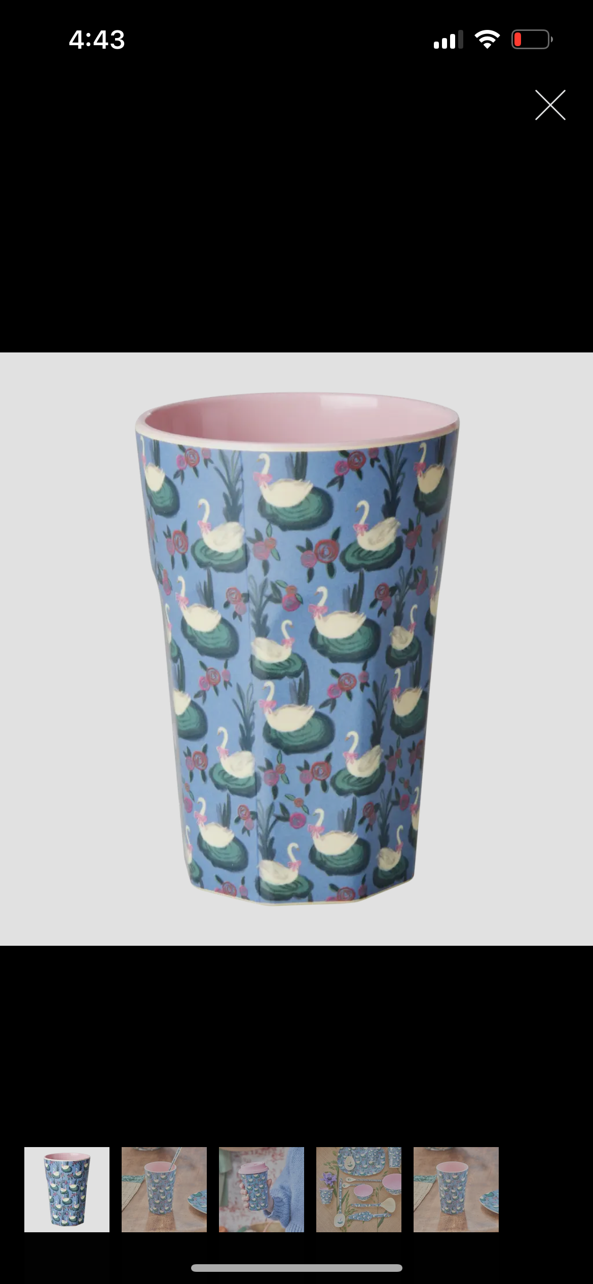 Melamine Travel Cup