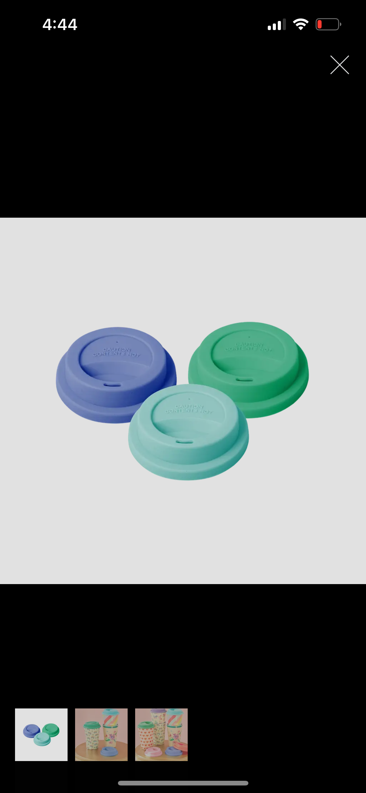 Melamine Lid