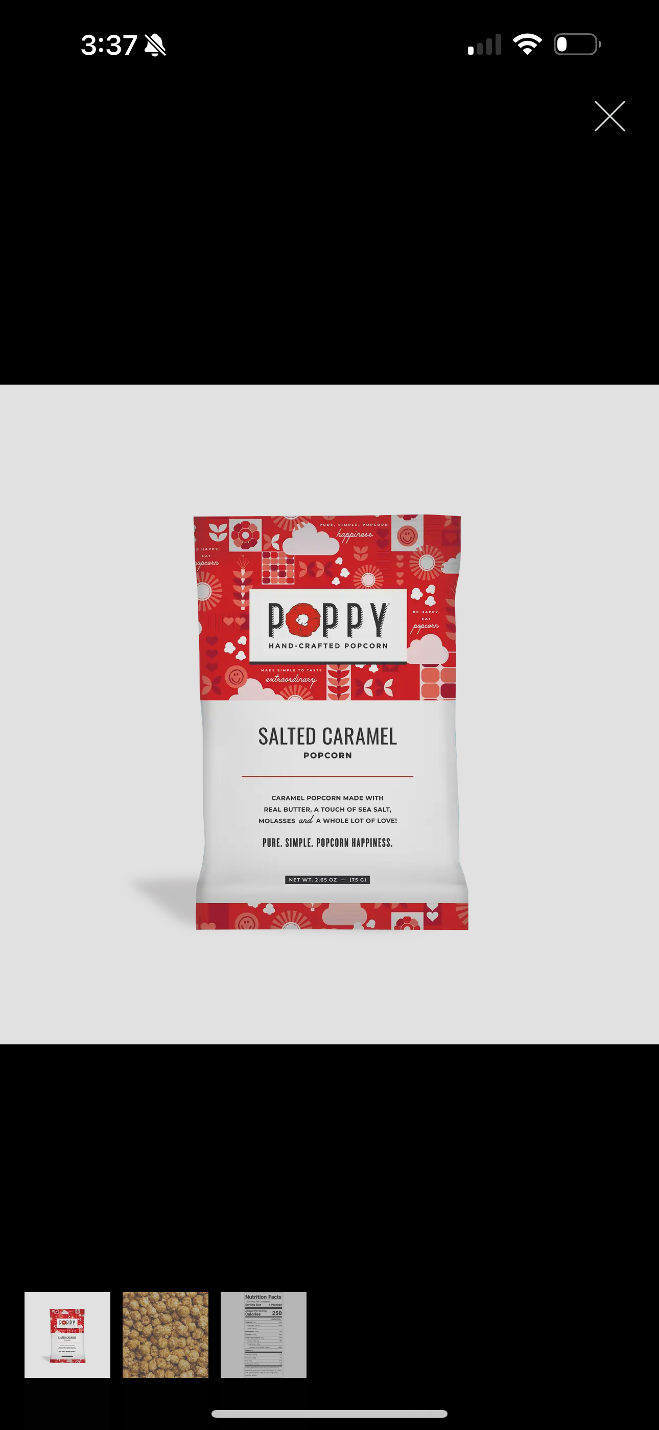 Poppy Snack Bag