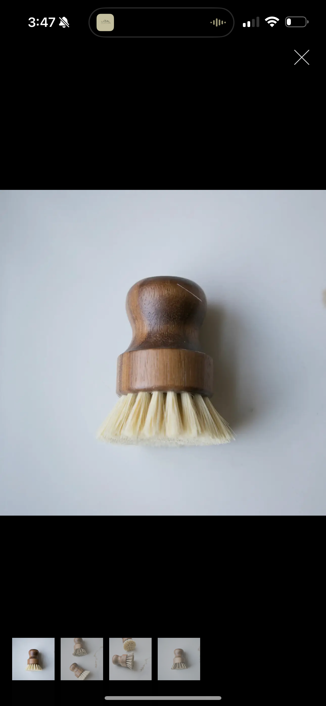 Wooden Scrub Brush