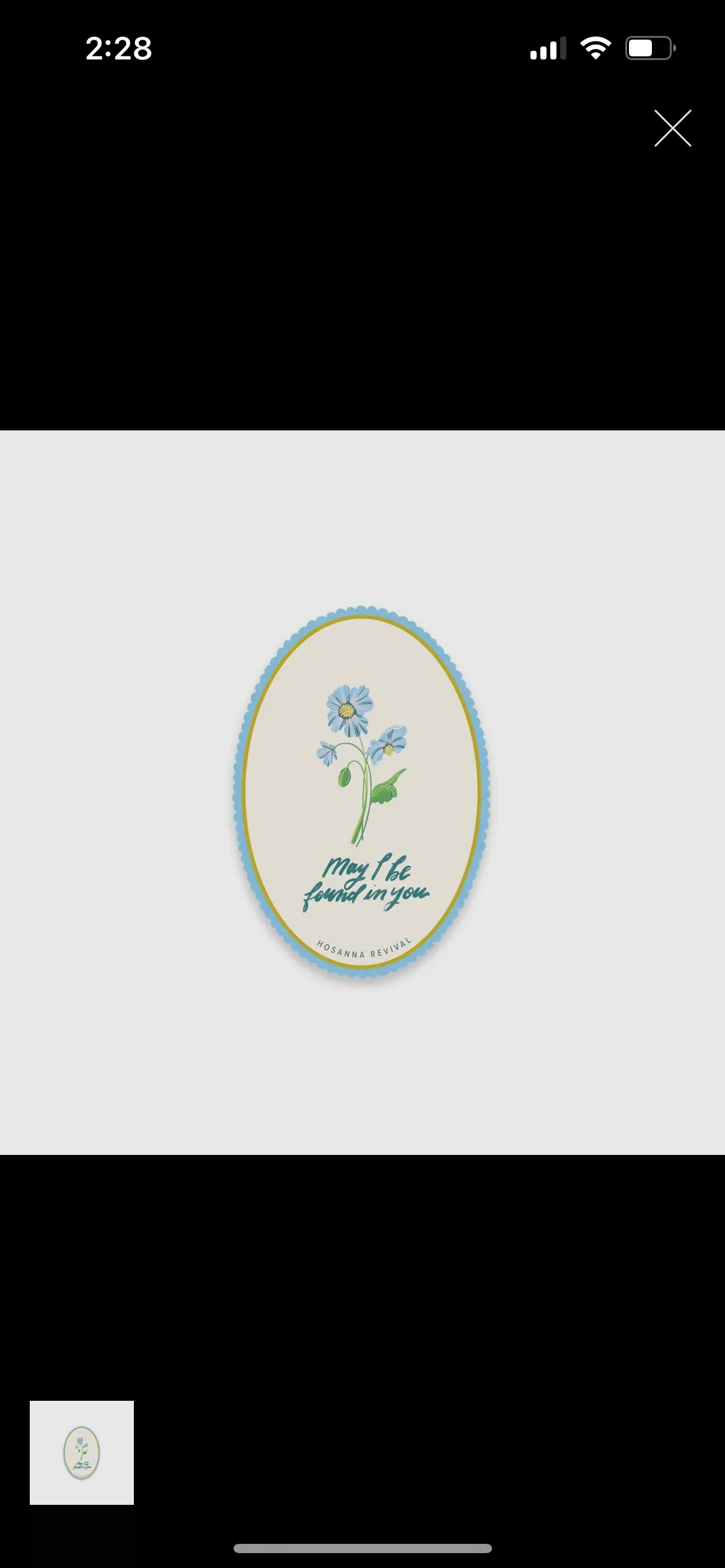 Hosanna Revival Sticker