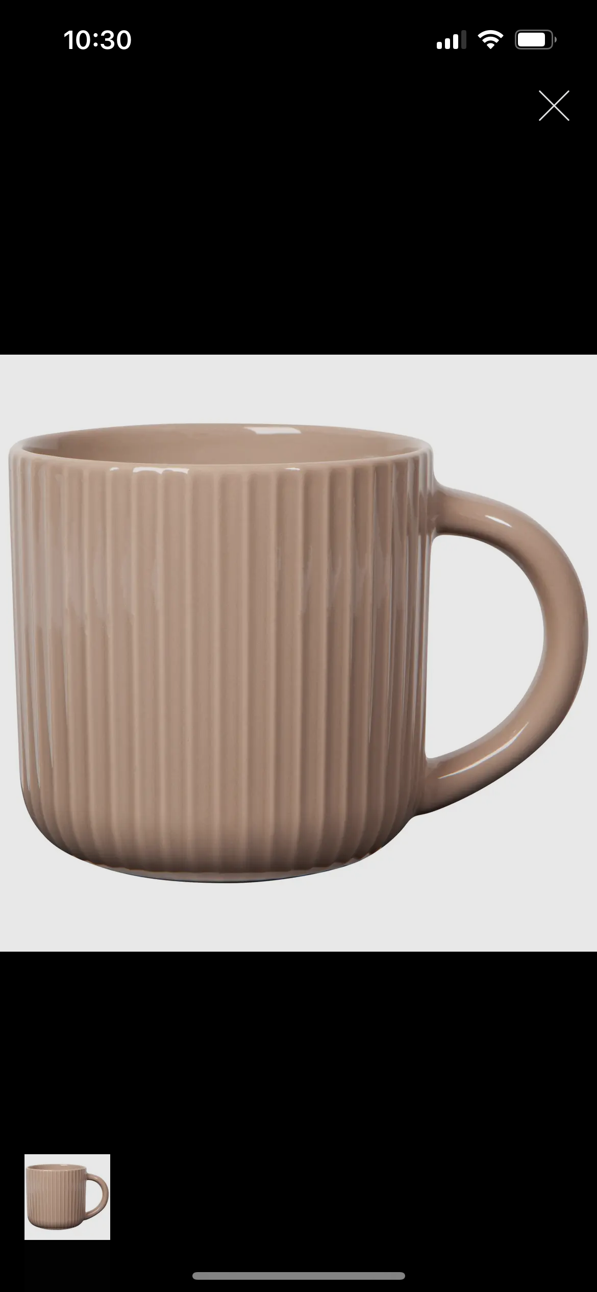 Fluted Mug
