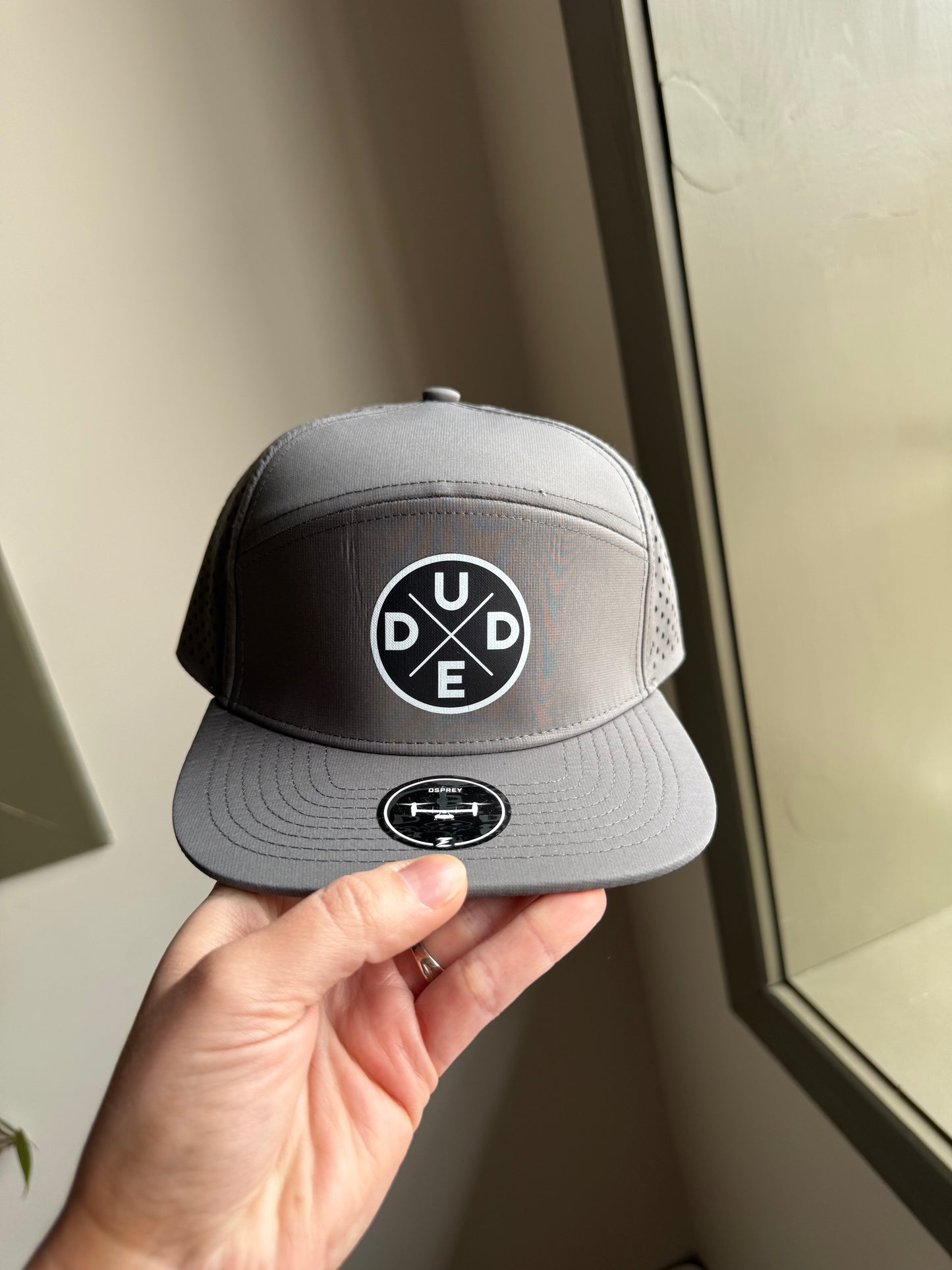 Zapped Gray Youth Dude Hat