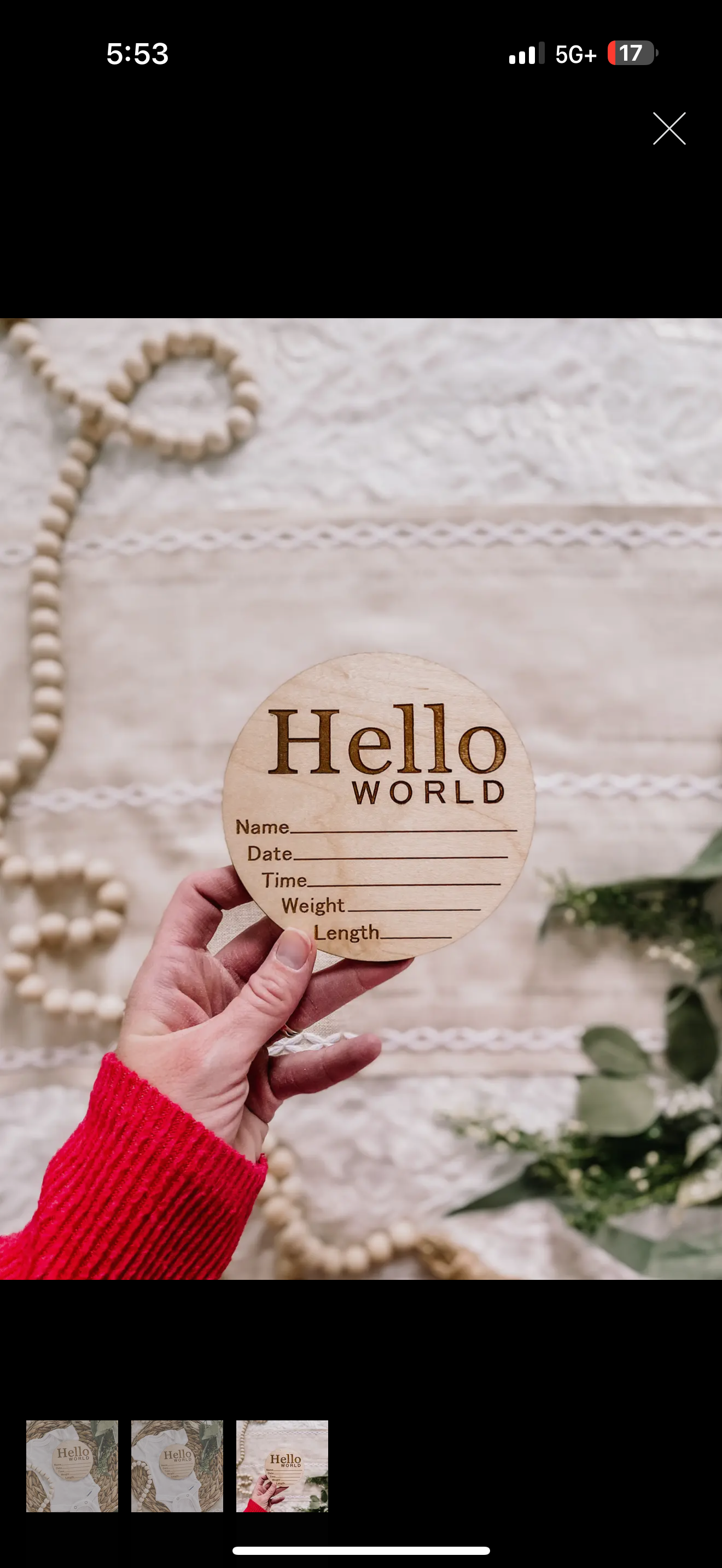 Hello World No Color C&B Sign