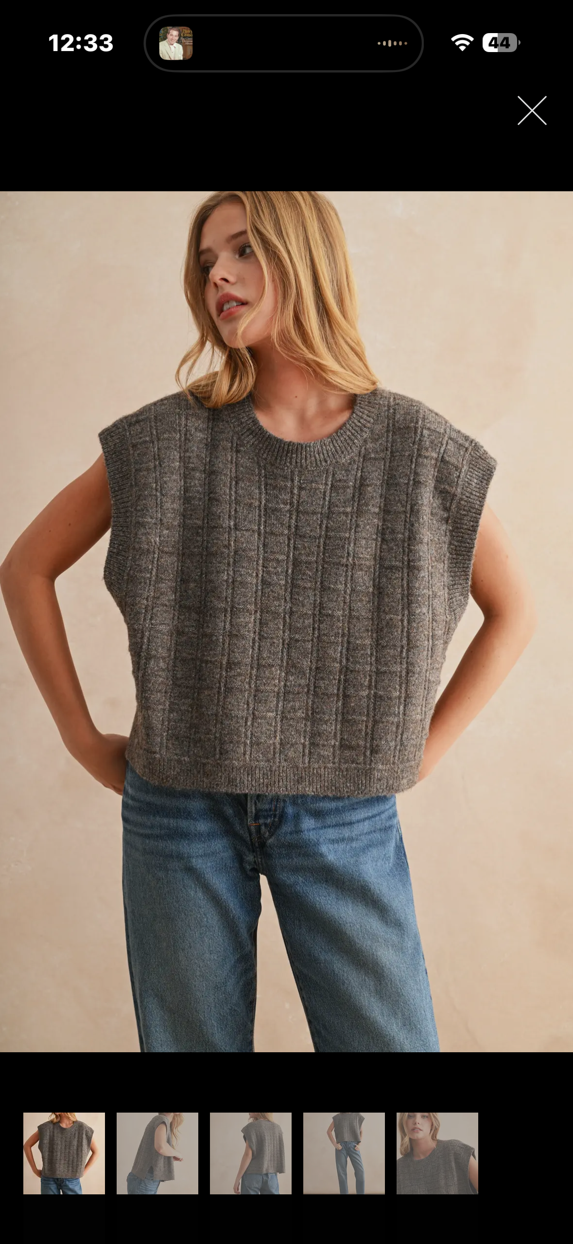 espresso vest