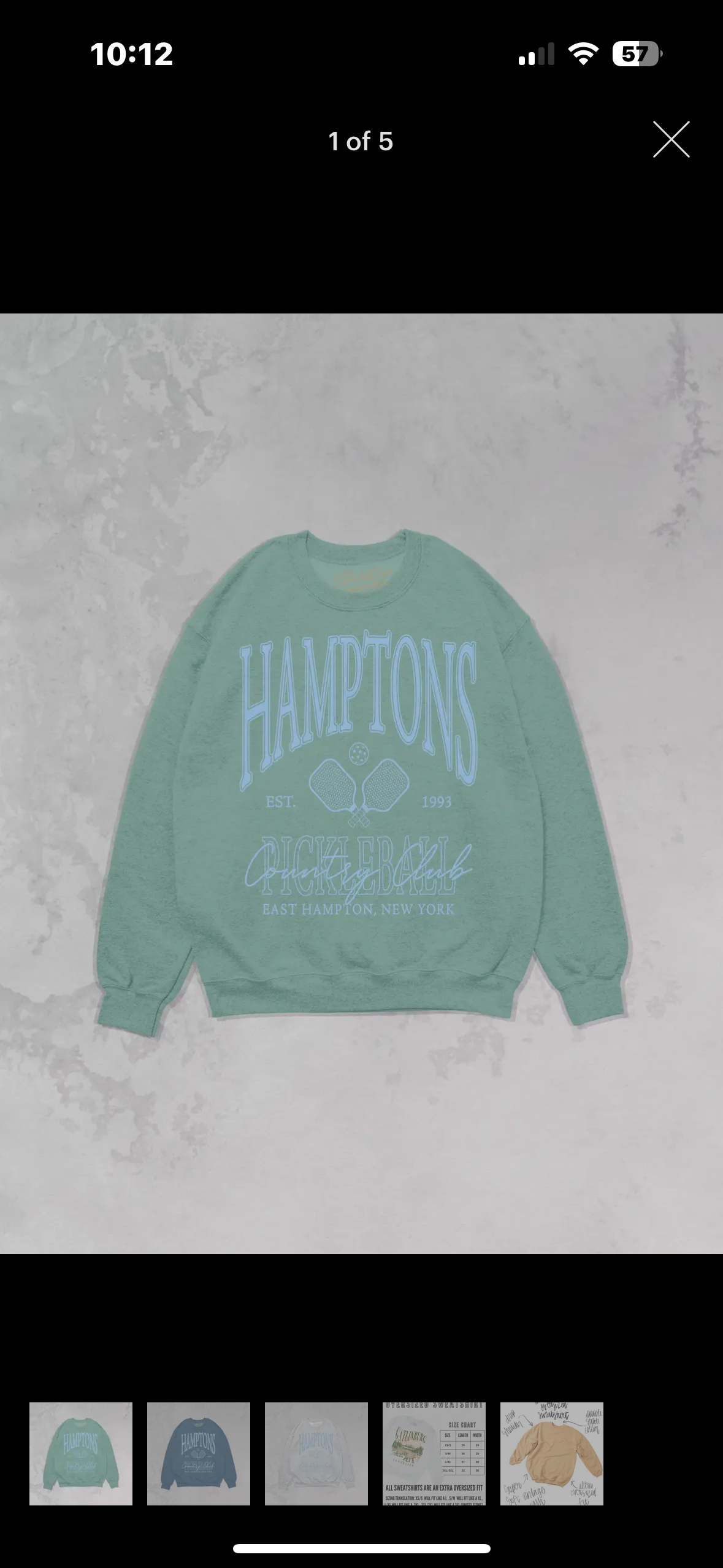 Hamptons crew neck