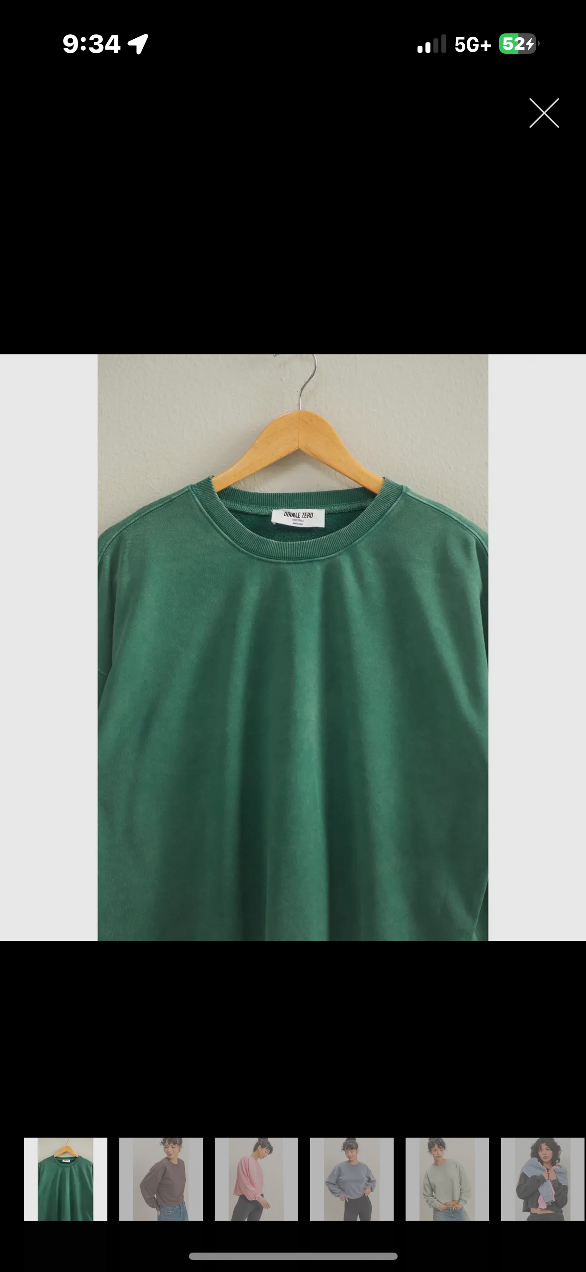 forest green top