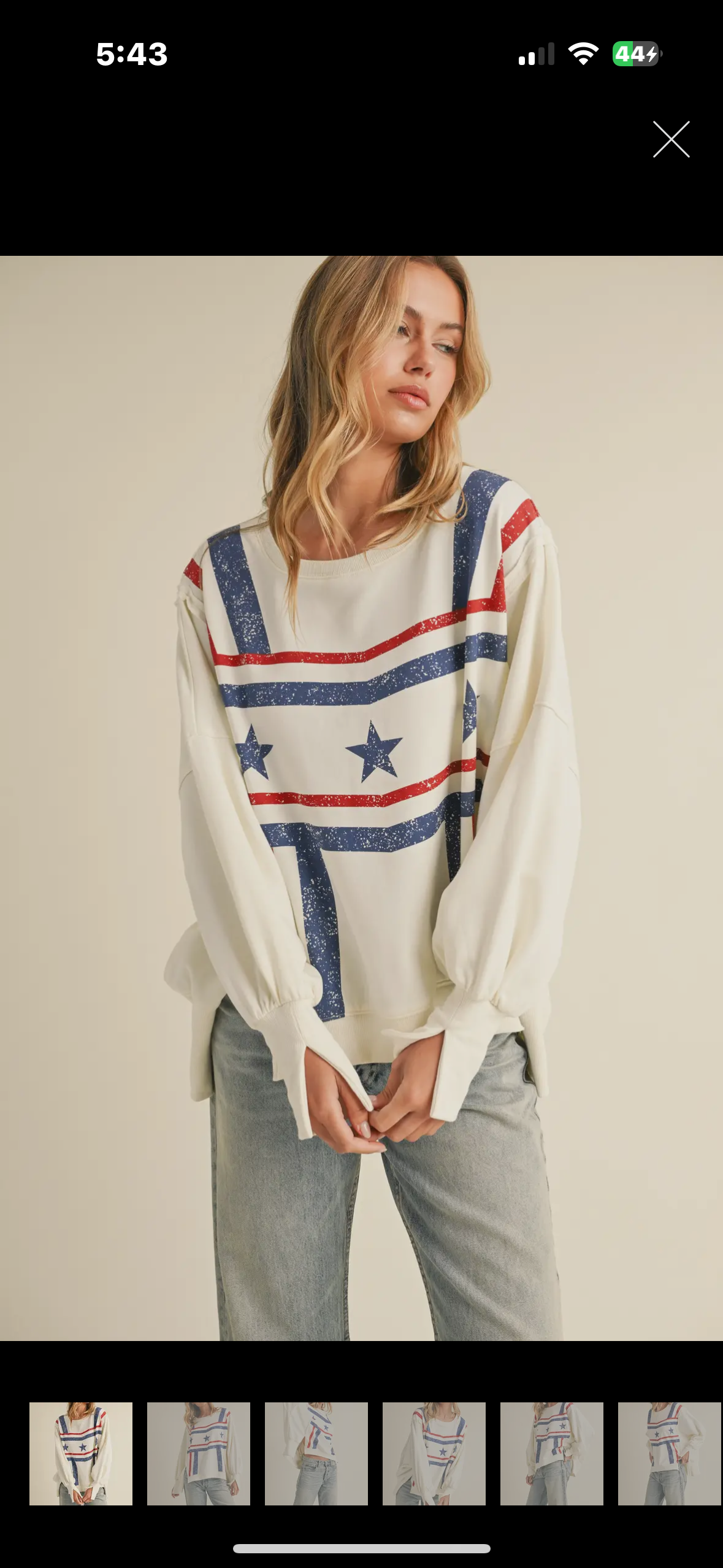 ivory USA pullover