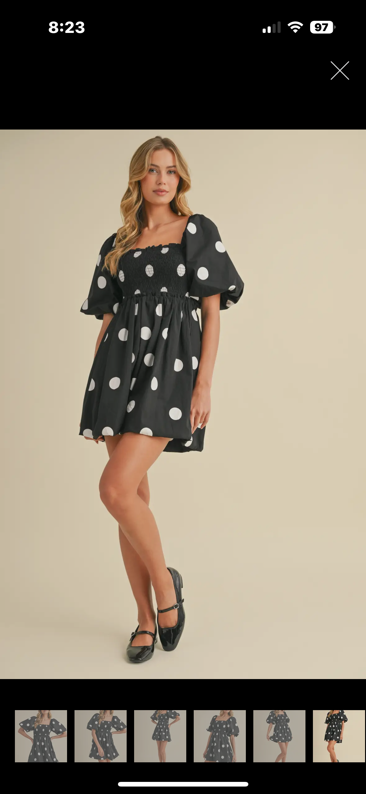 white mini bubble dress
