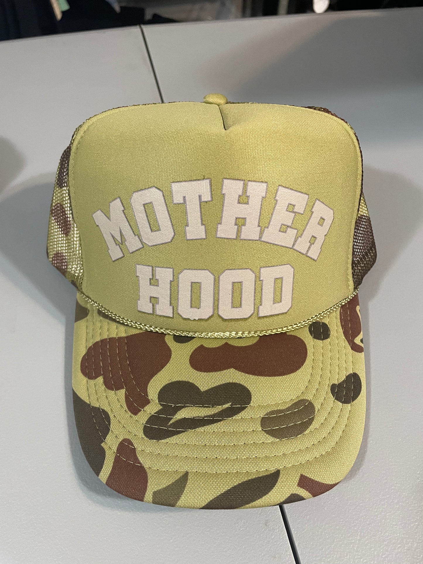 Mother Hood Camo Trucker