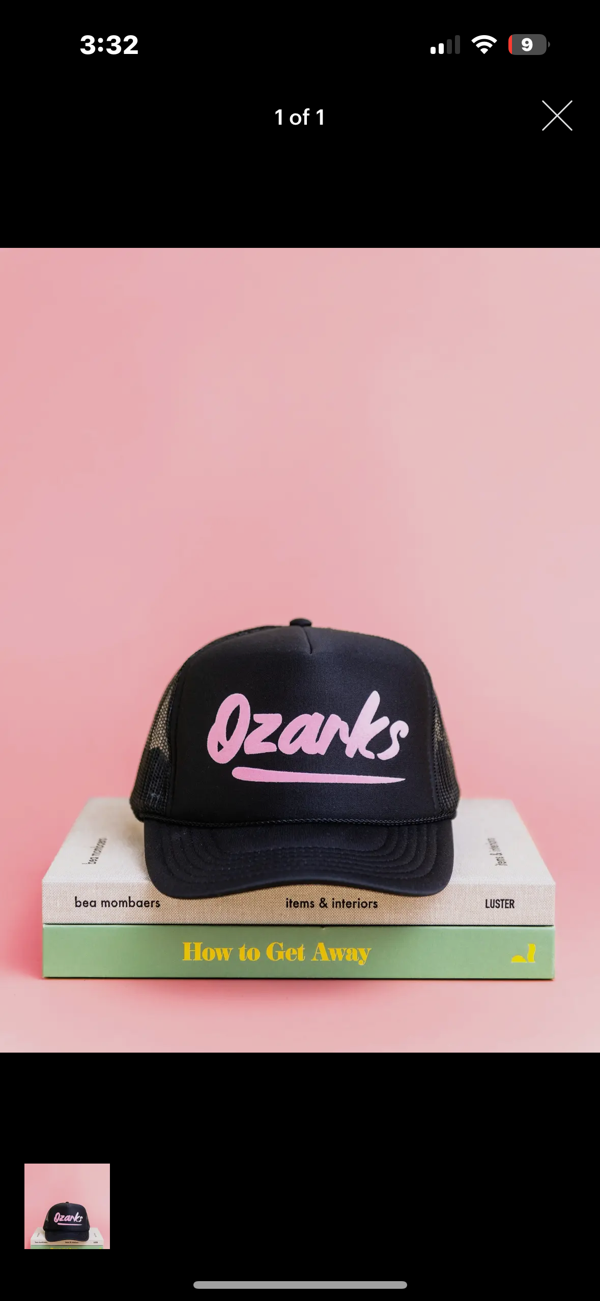 ozarks trucker hat