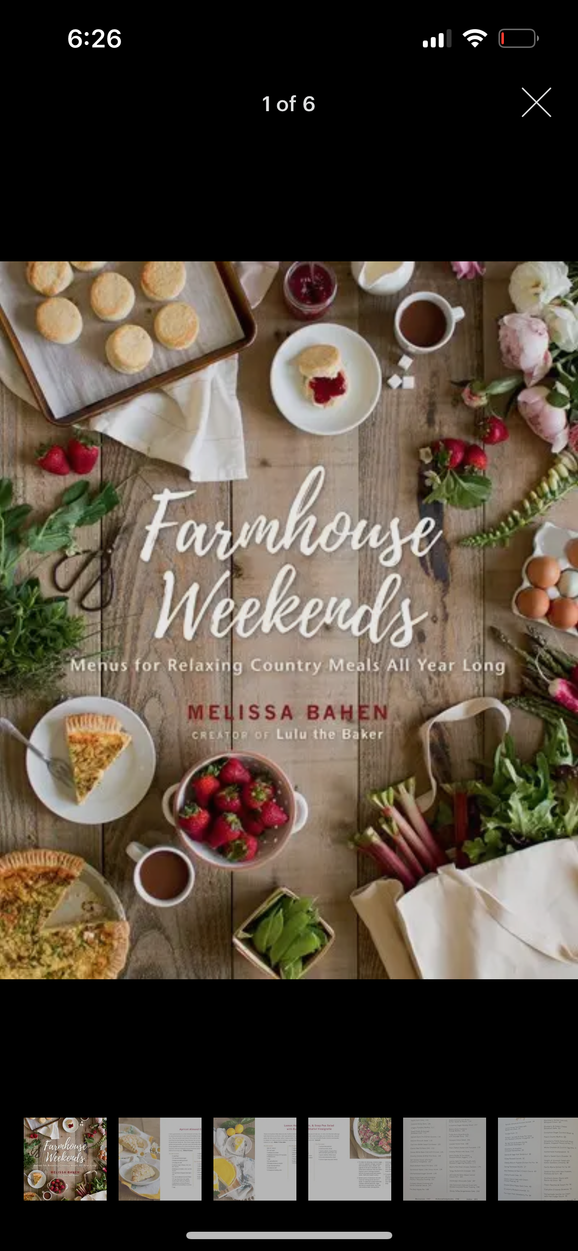 Farmhouse Weekends Cookbook