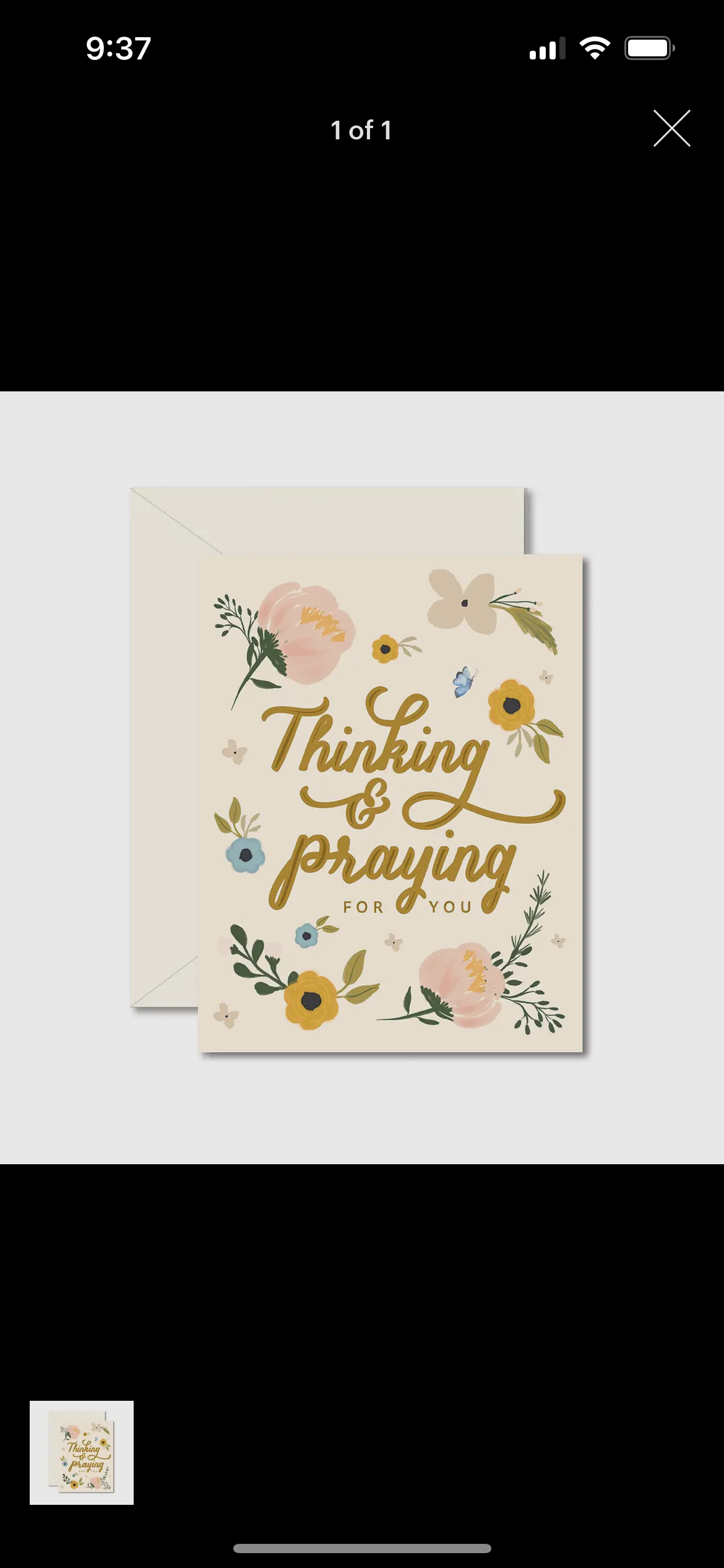 Thinking of You Card
