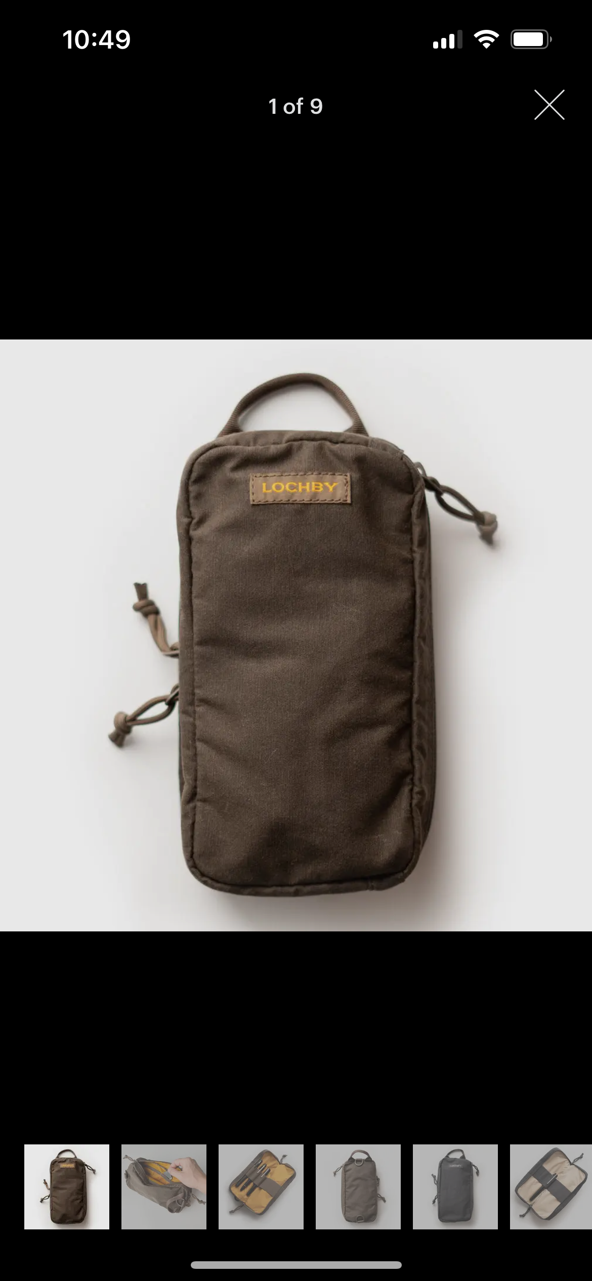 Lochby pouch