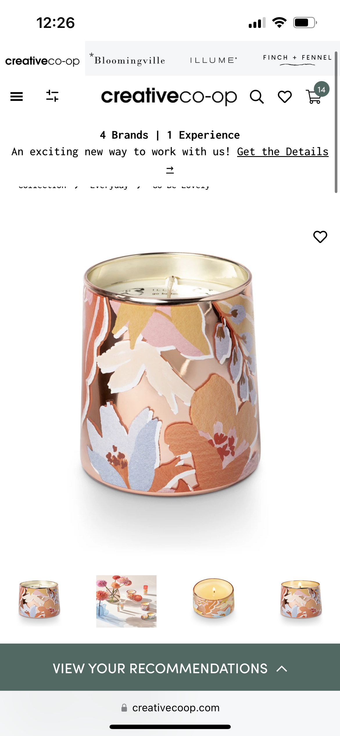 Blood Orange Candle