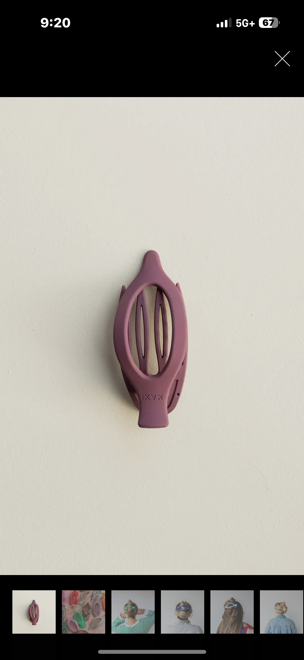 plum lay down claw