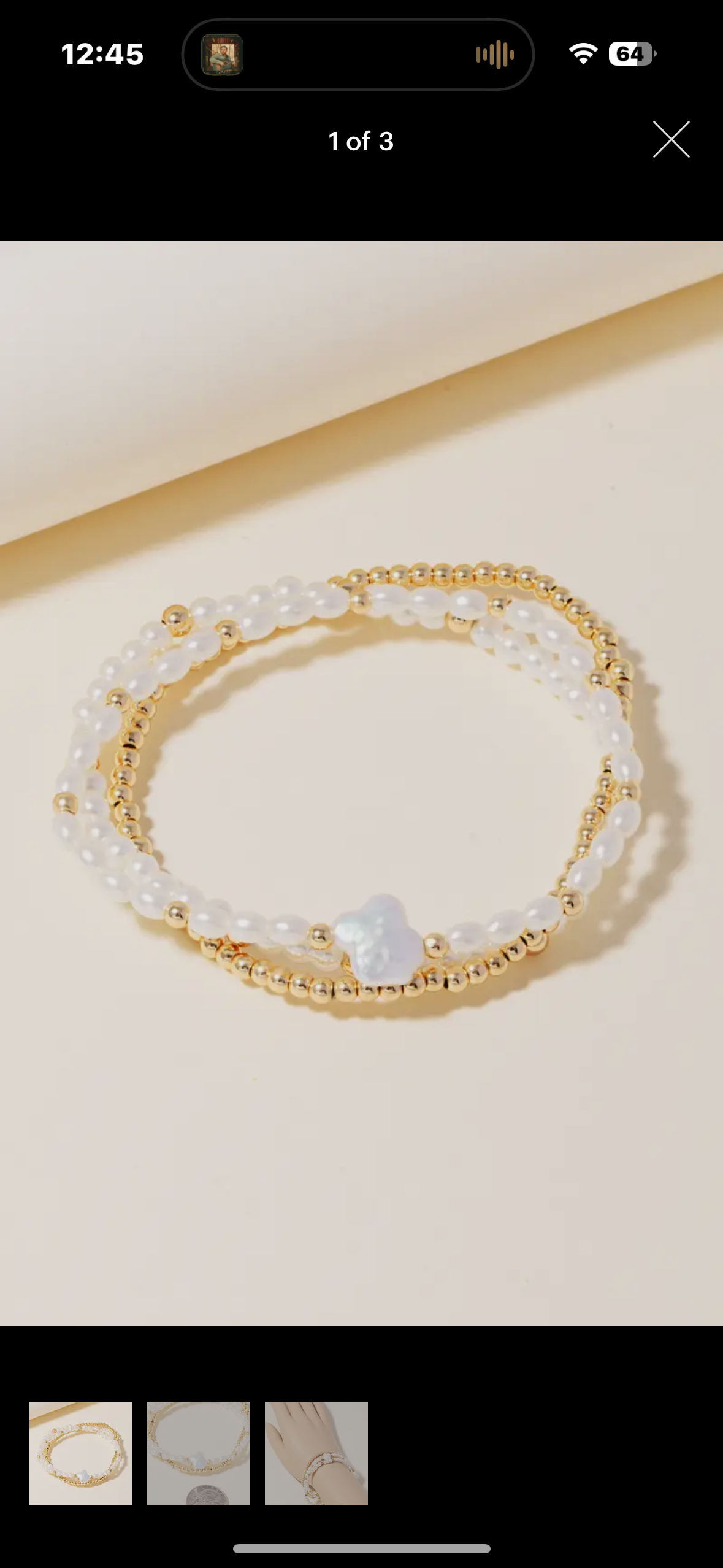 Beaded bracelet