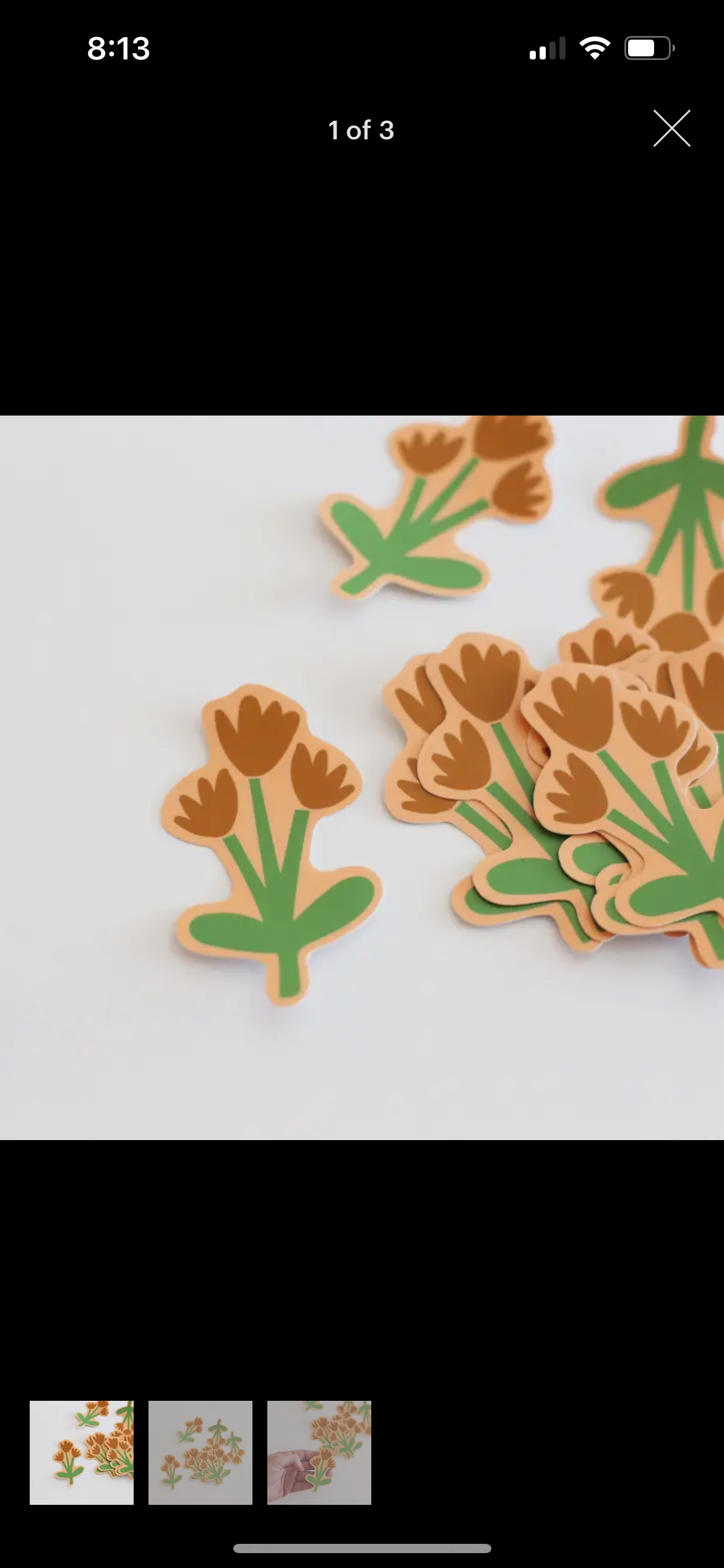 Flower Sticker