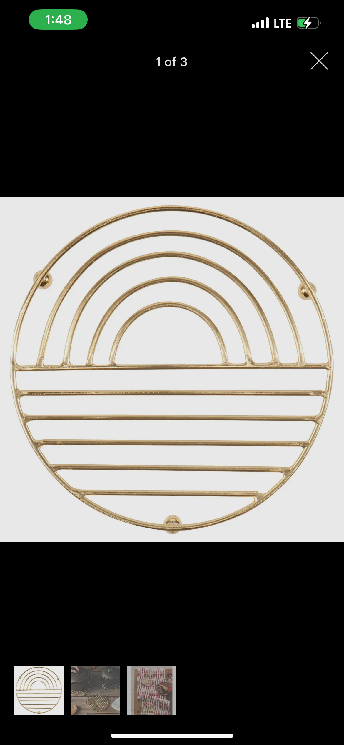 Gold Trivet