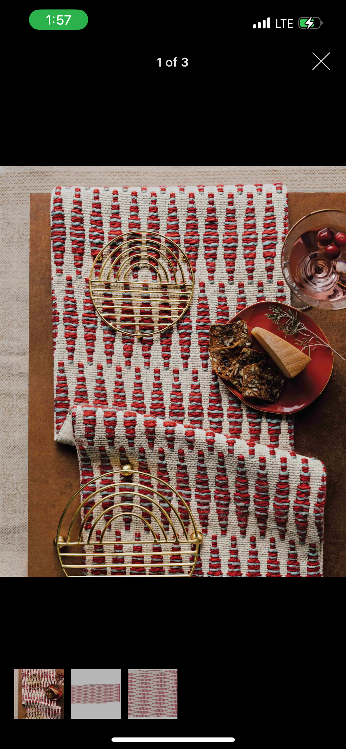 Spool Table Runner