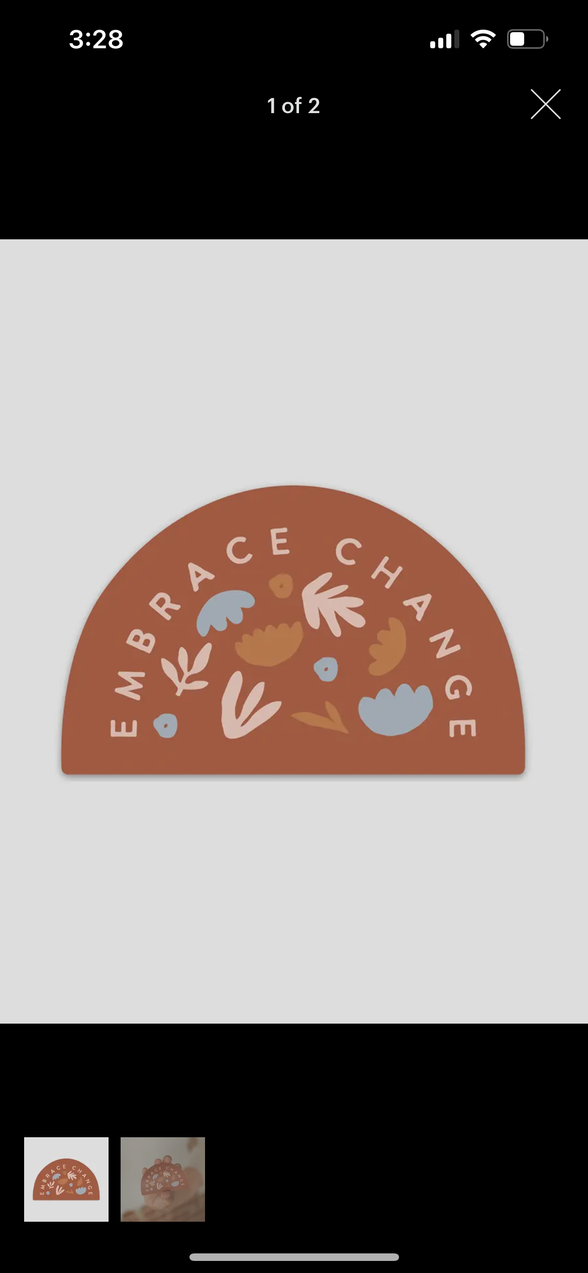 Embrace Change Sticker