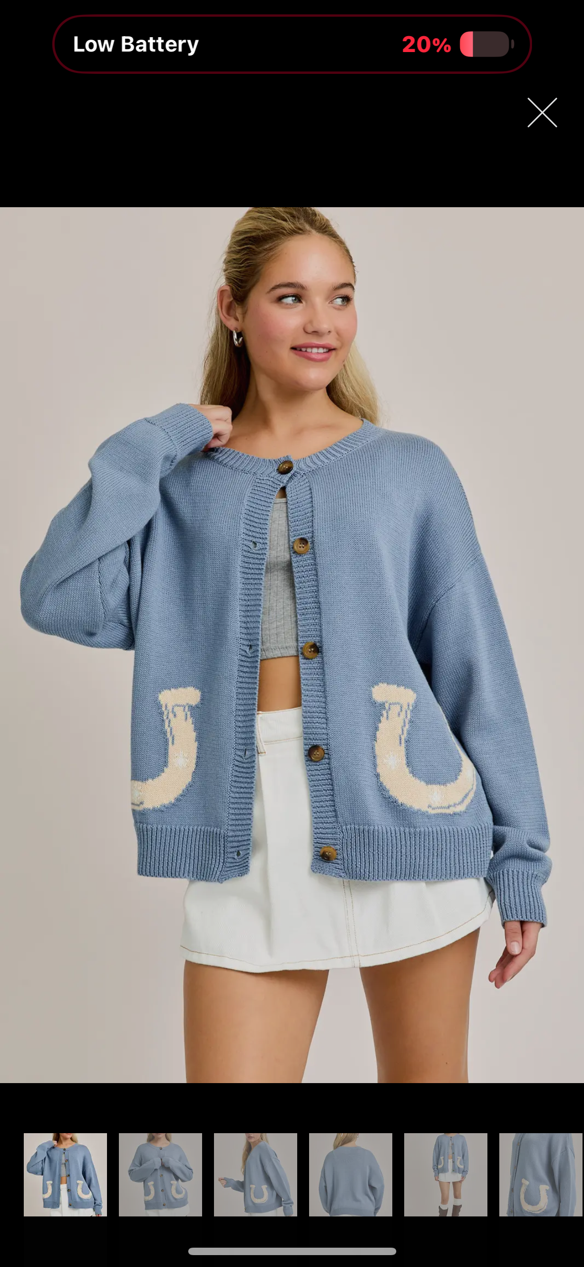 horse shoe cardigan