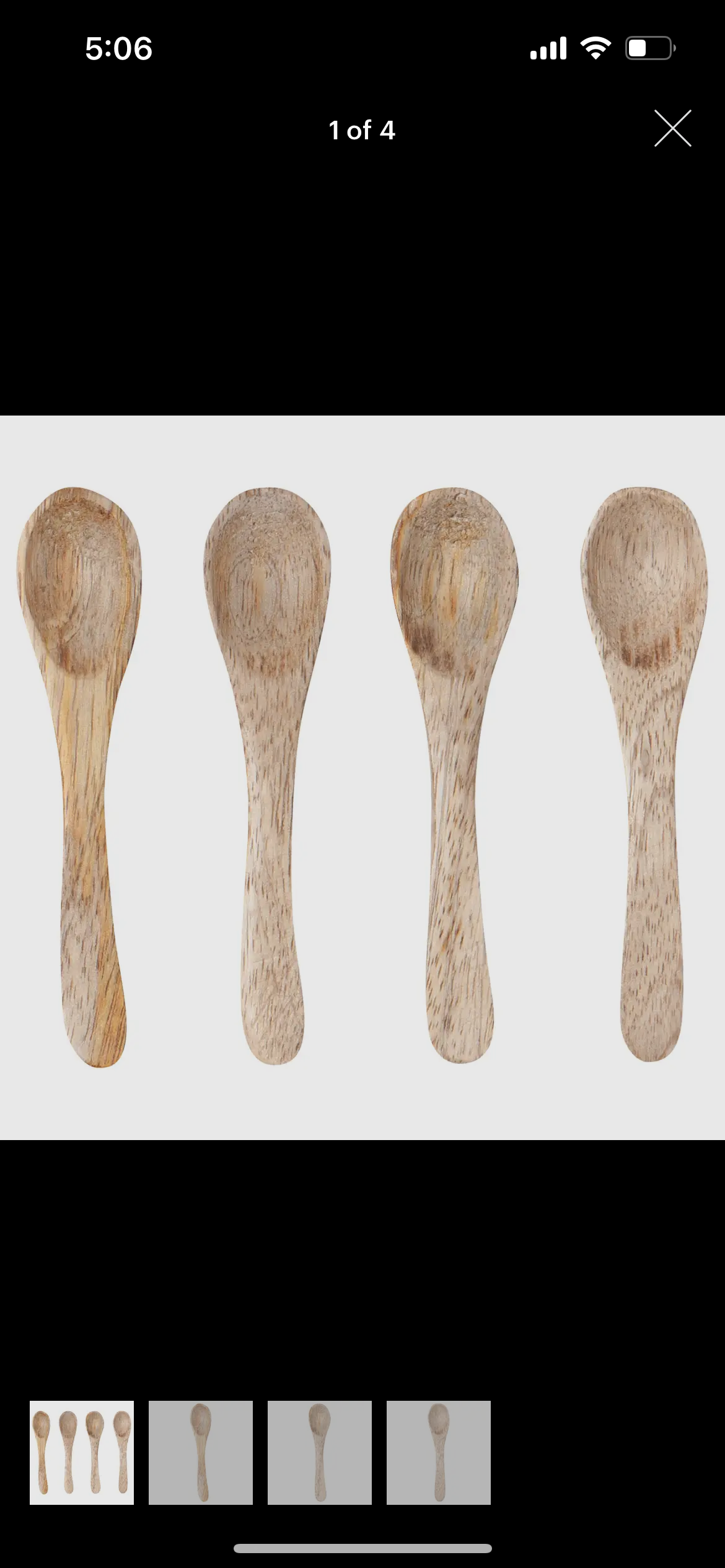 Mini Wooden Spoons