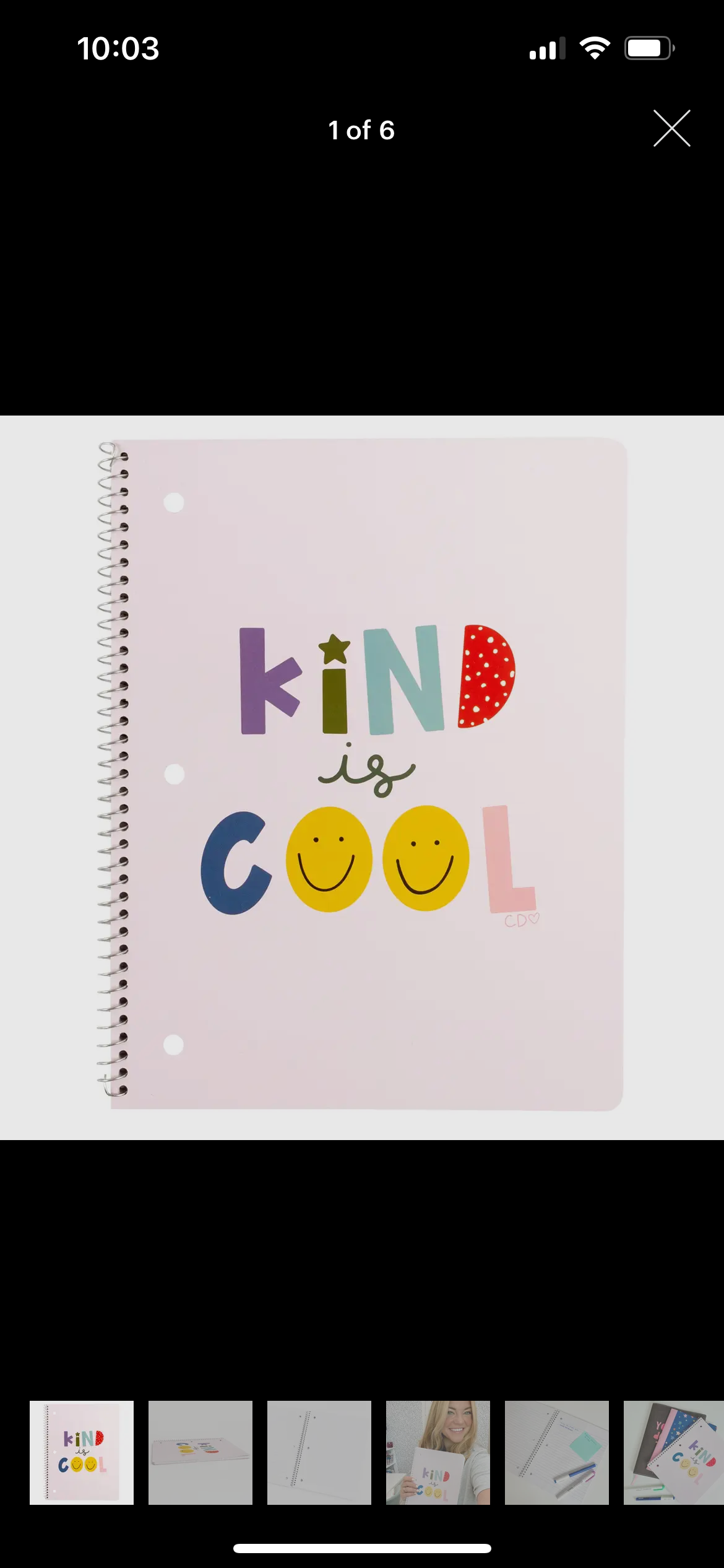 Kind is Cool Notebook