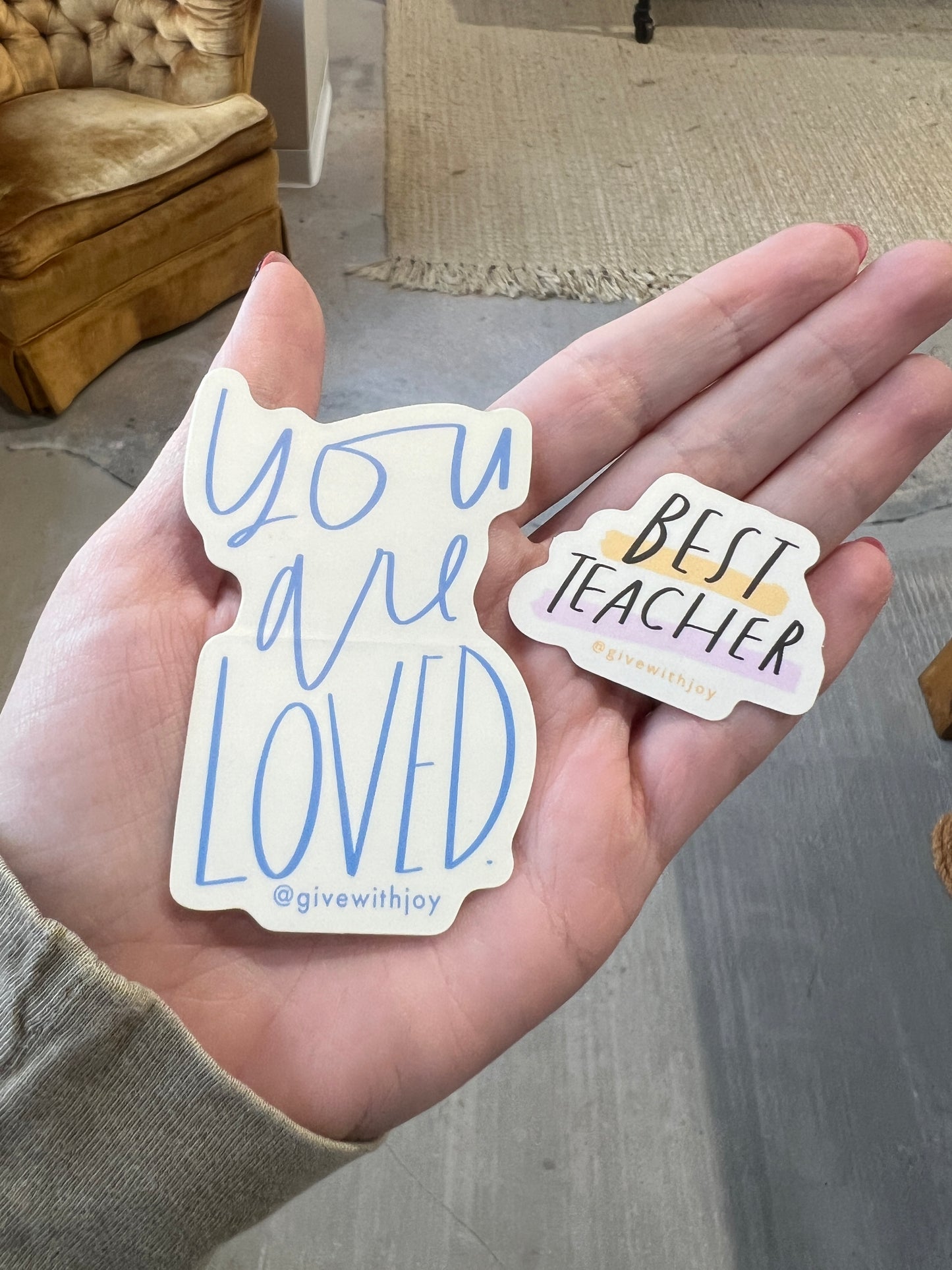 Best Teacher Sticker