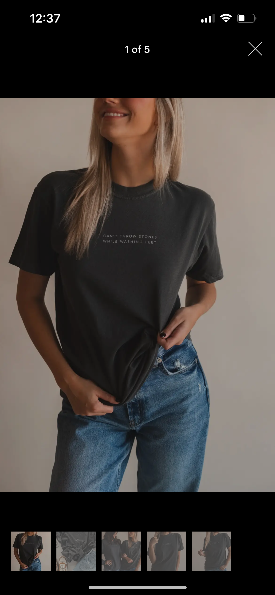Can’t Throw Stones Tee