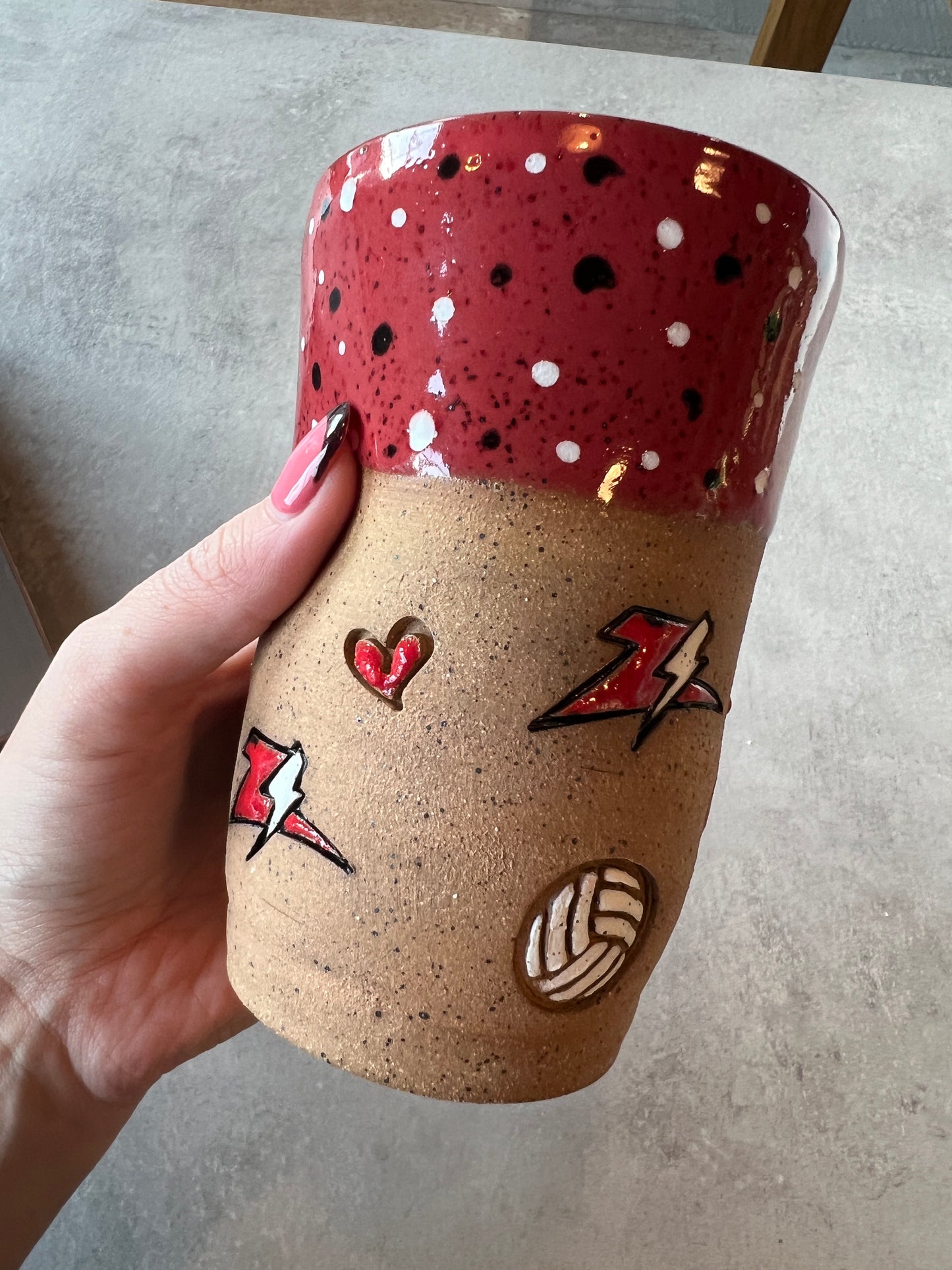Zizzer Volleyball Mug