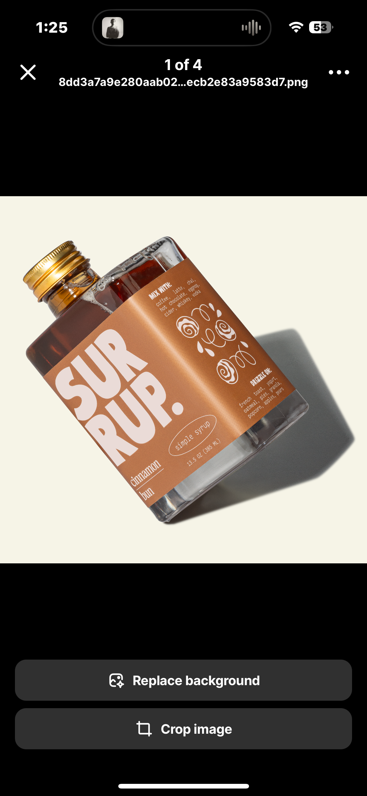 cinnamon bun syrup