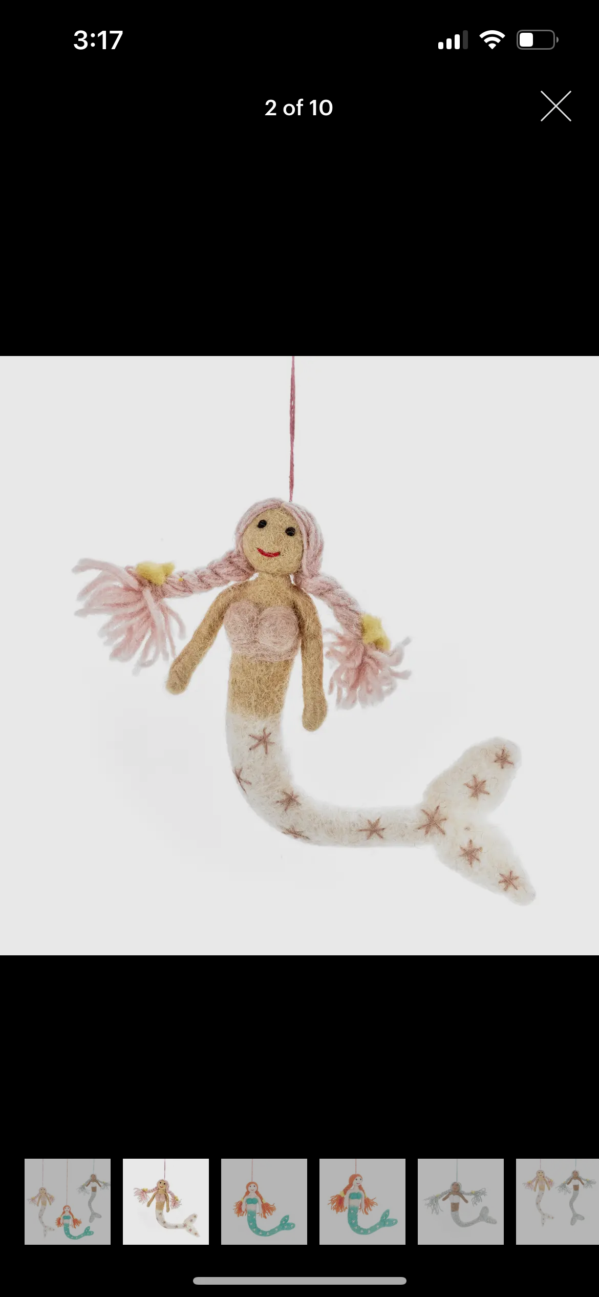 Mermaid Ornament