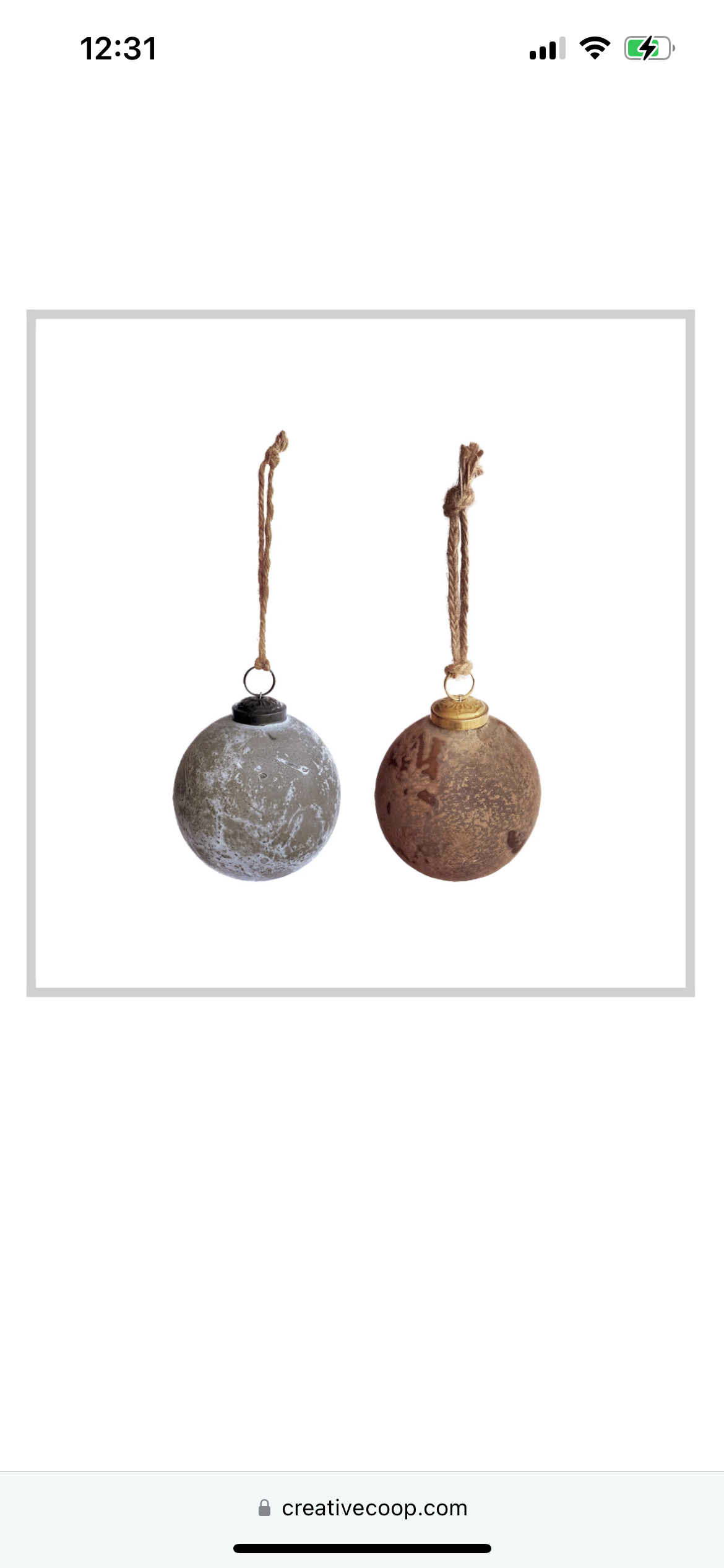 Concrete Ornament