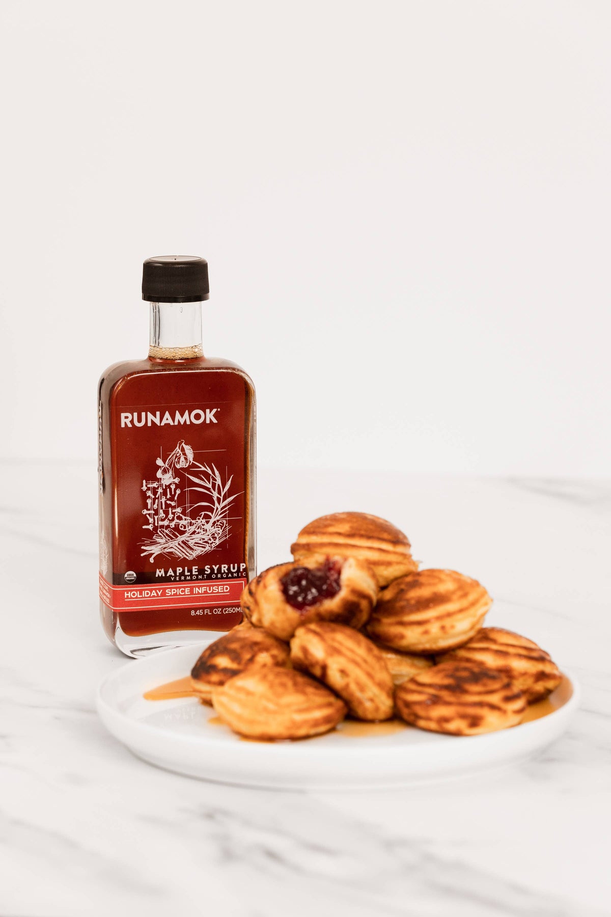 Holiday Spice Infused Maple Syrup