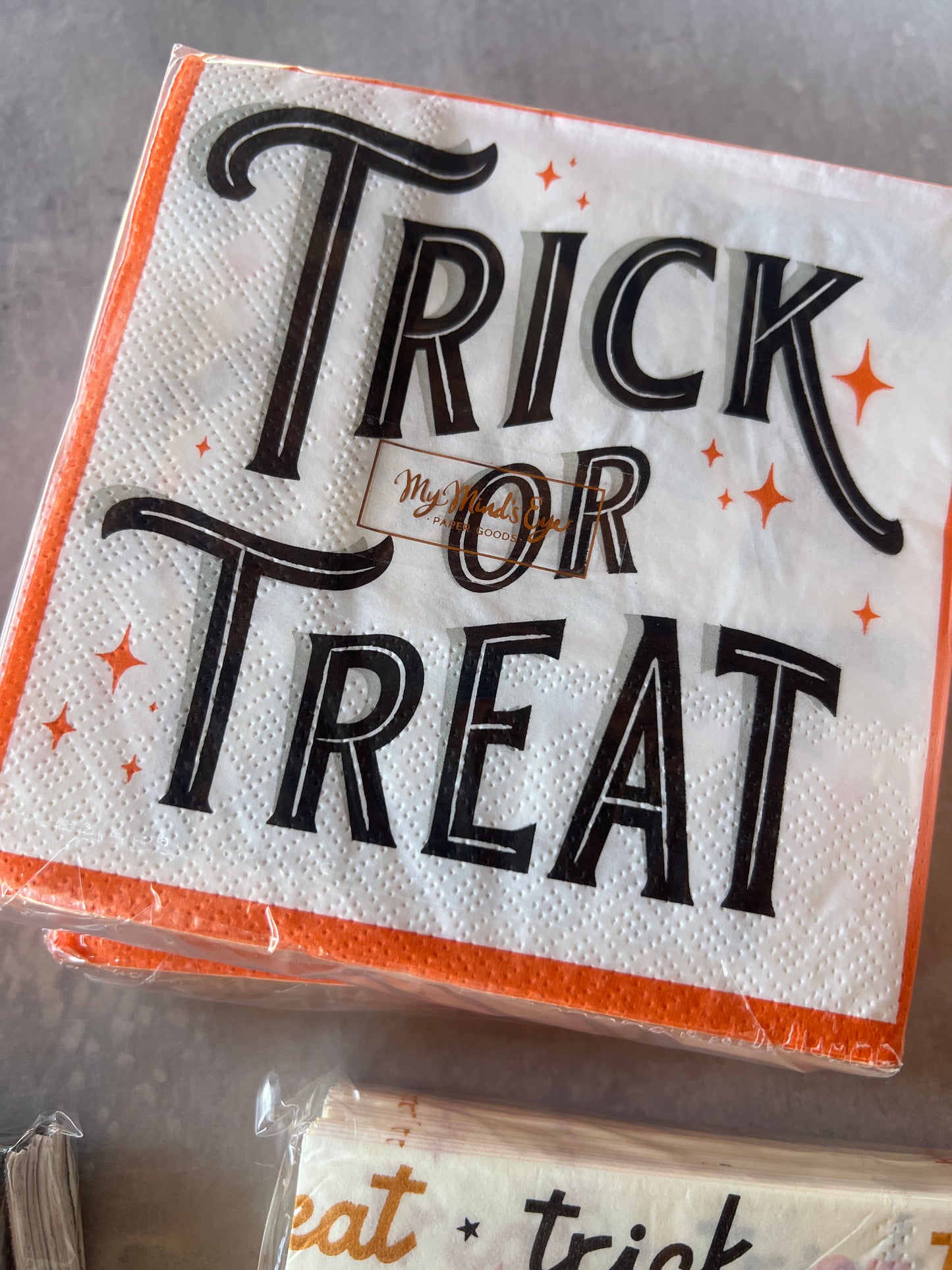 Trick or Treat Napkins