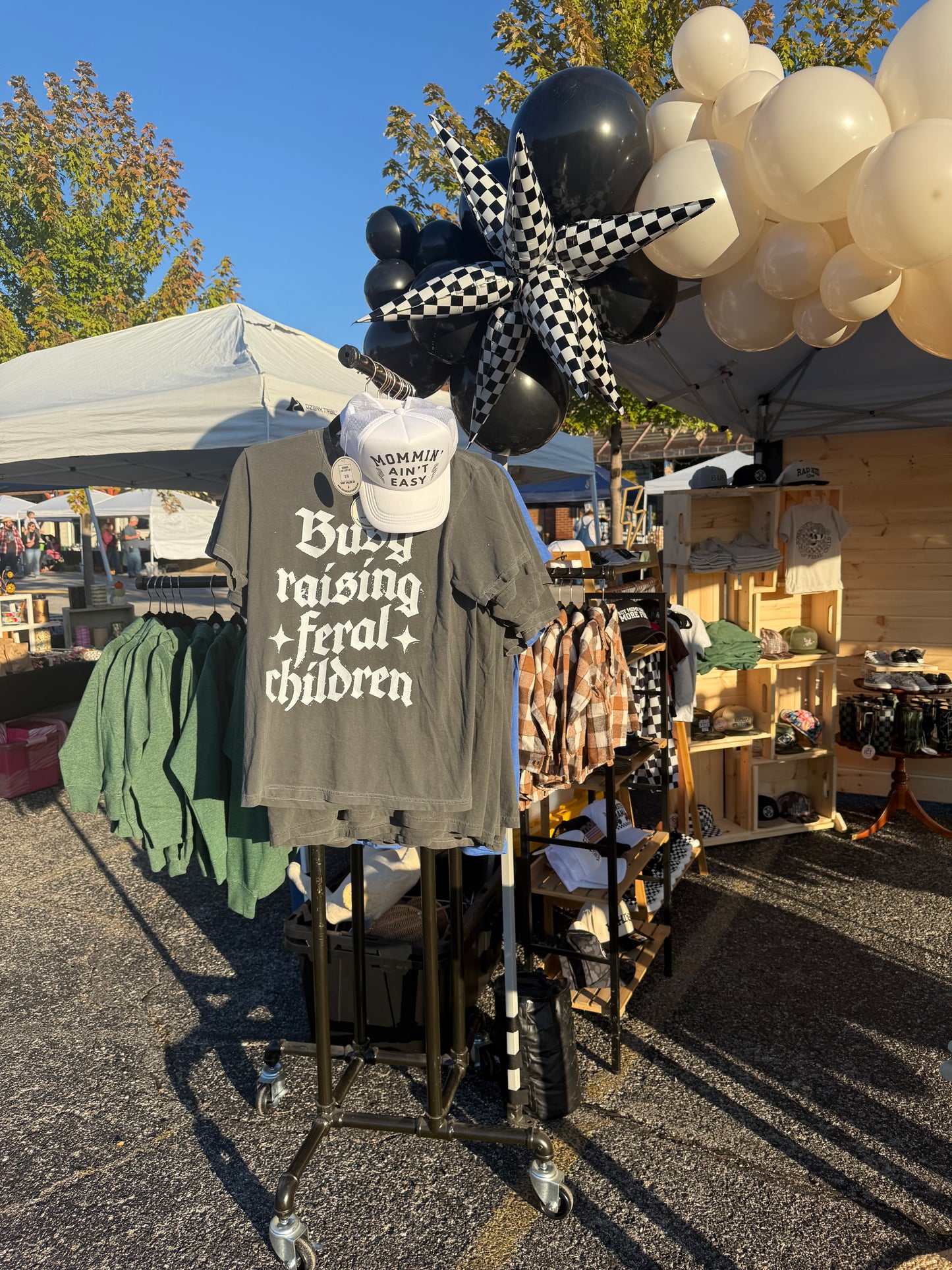 Busy Raising Feral Children Tee