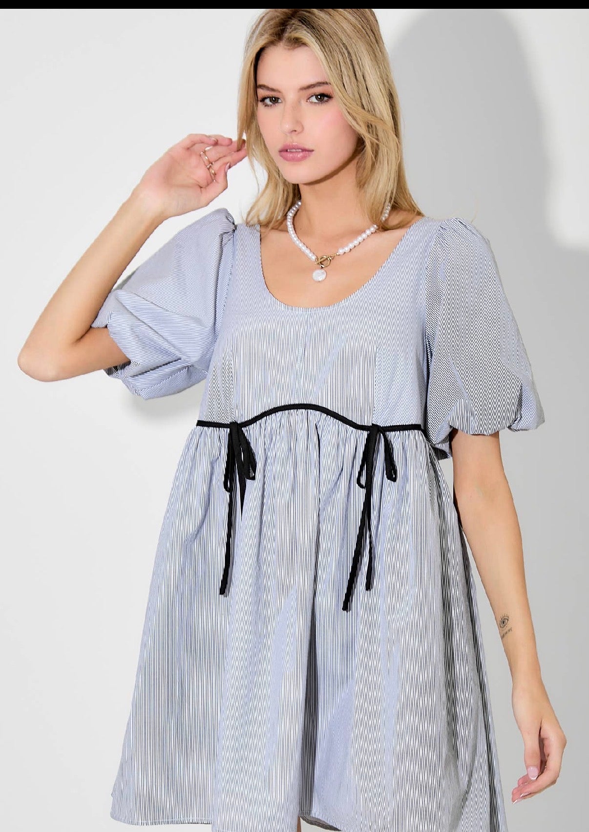pin stripe dress
