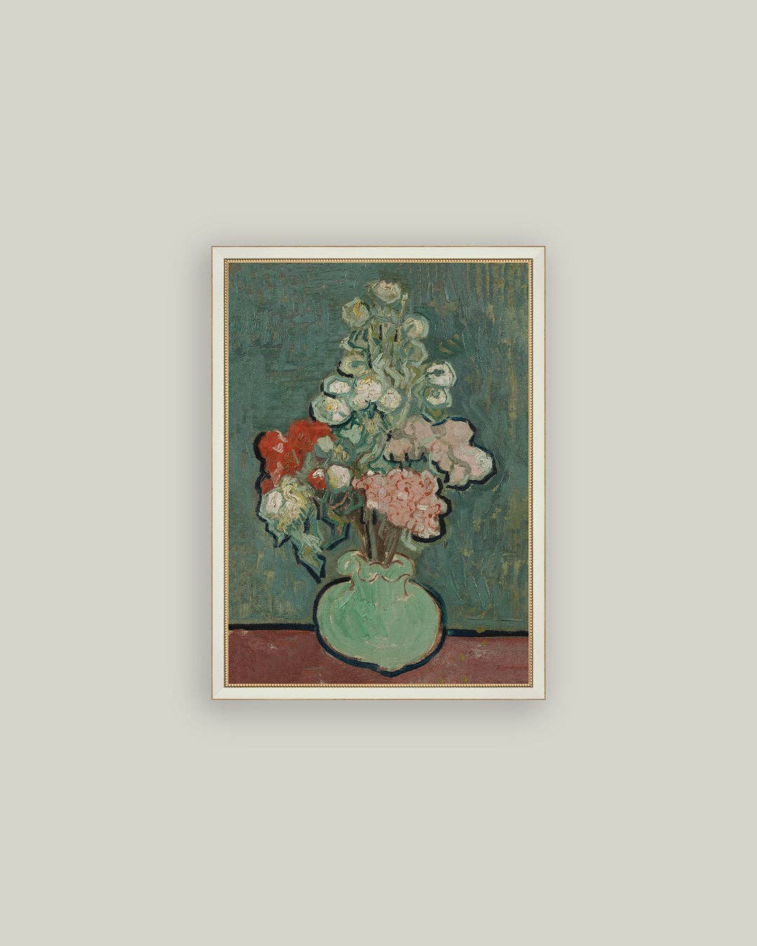 Green Vase Framed Art