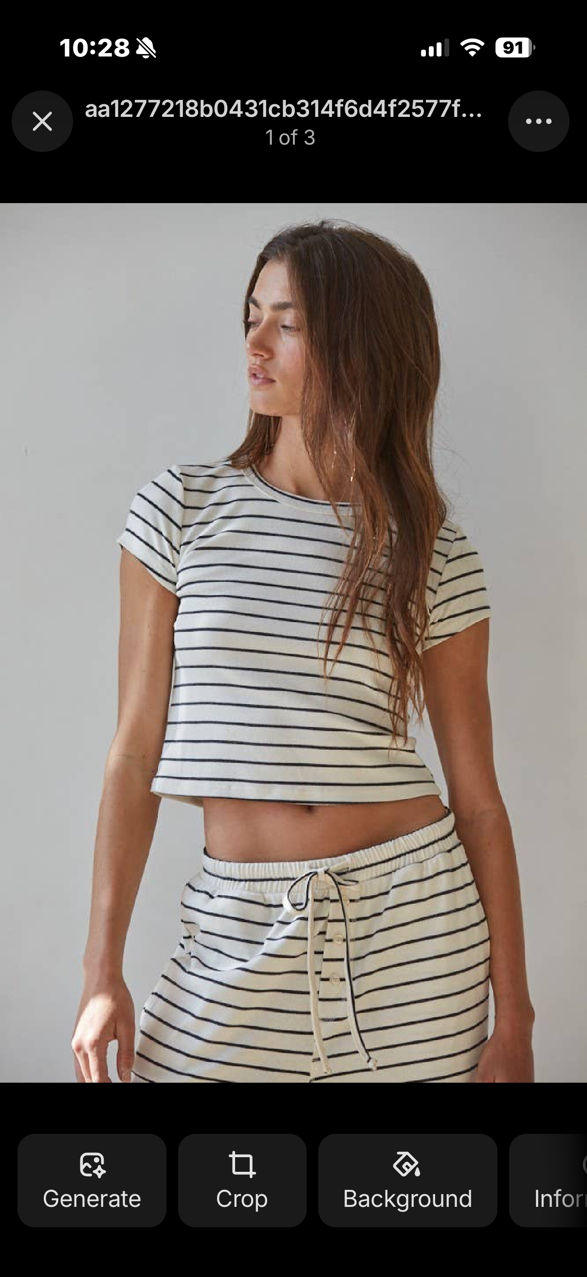 harbor striped top