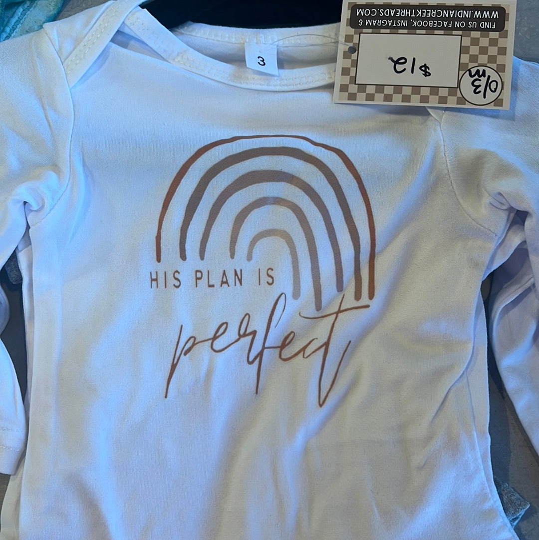 His Plan Onesie