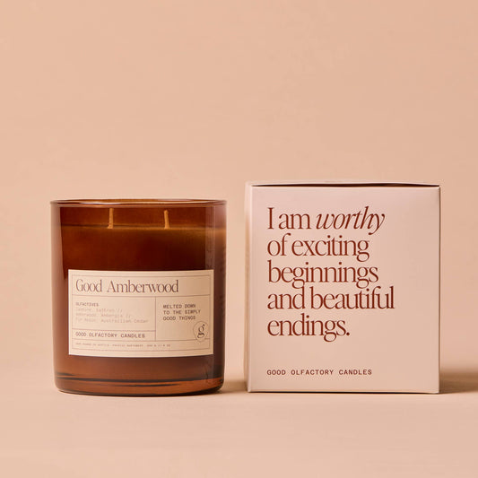 Good Amberwood Candle