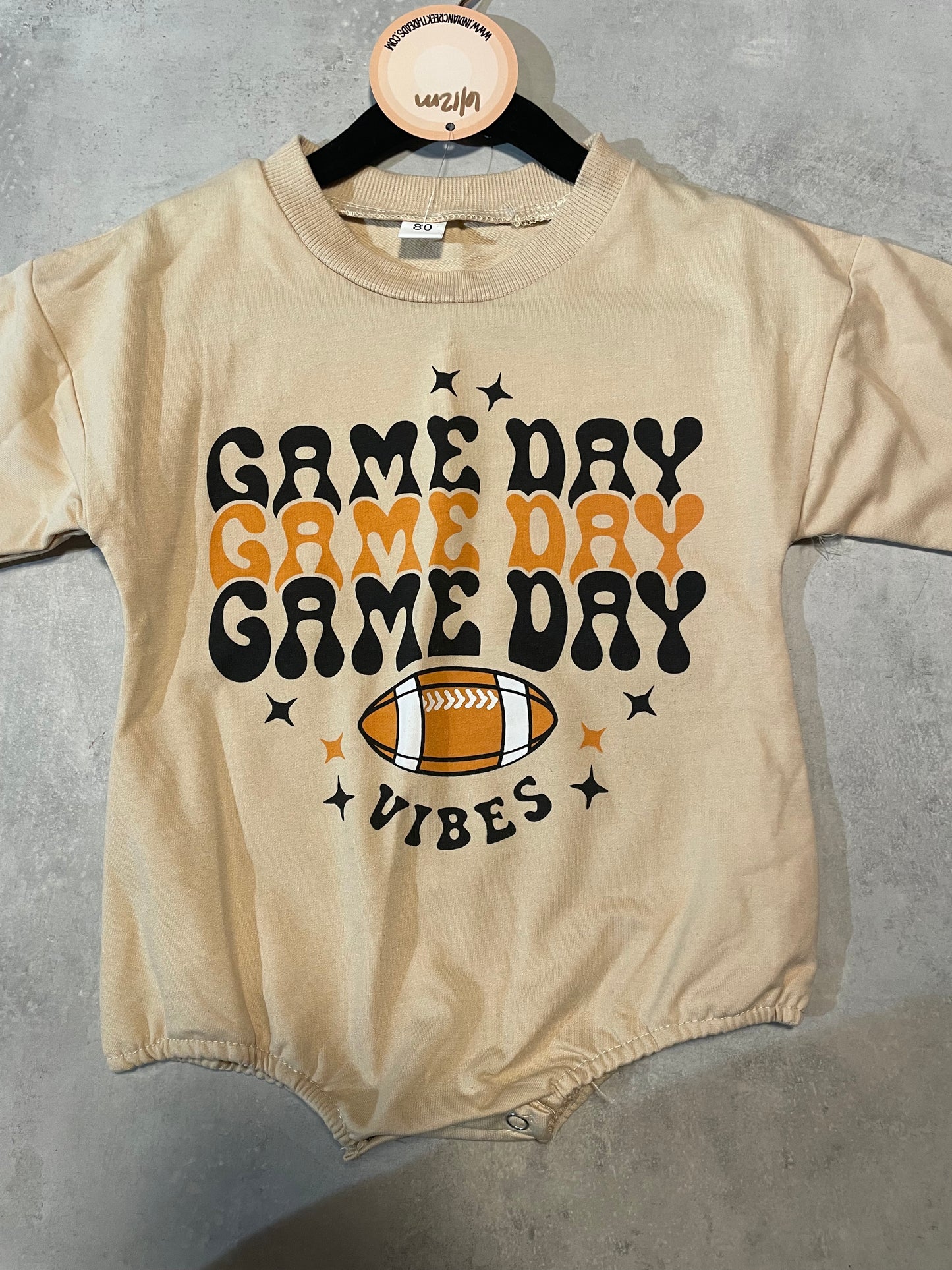 Tan Game Day Bubble