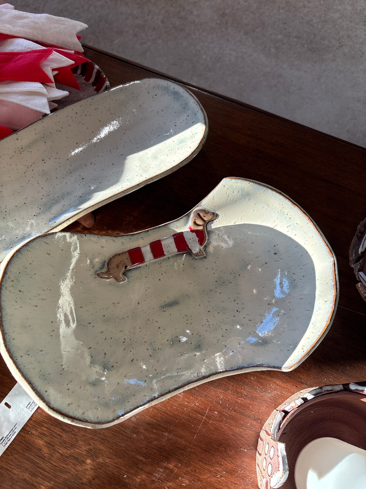13 Caloosa Wiener Dog Dish