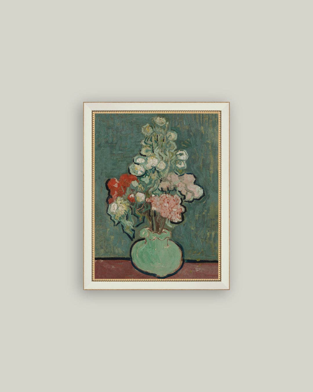 Green Vase Framed Art