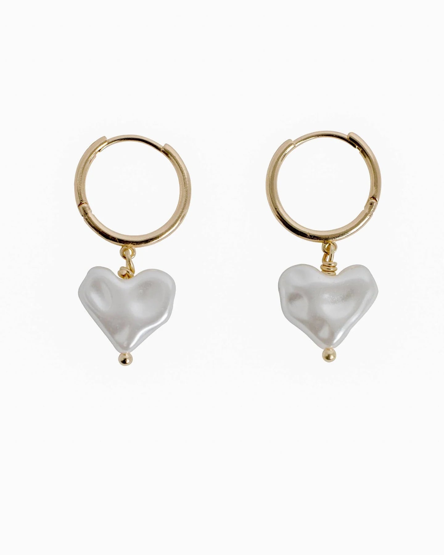 cloud heart earrings
