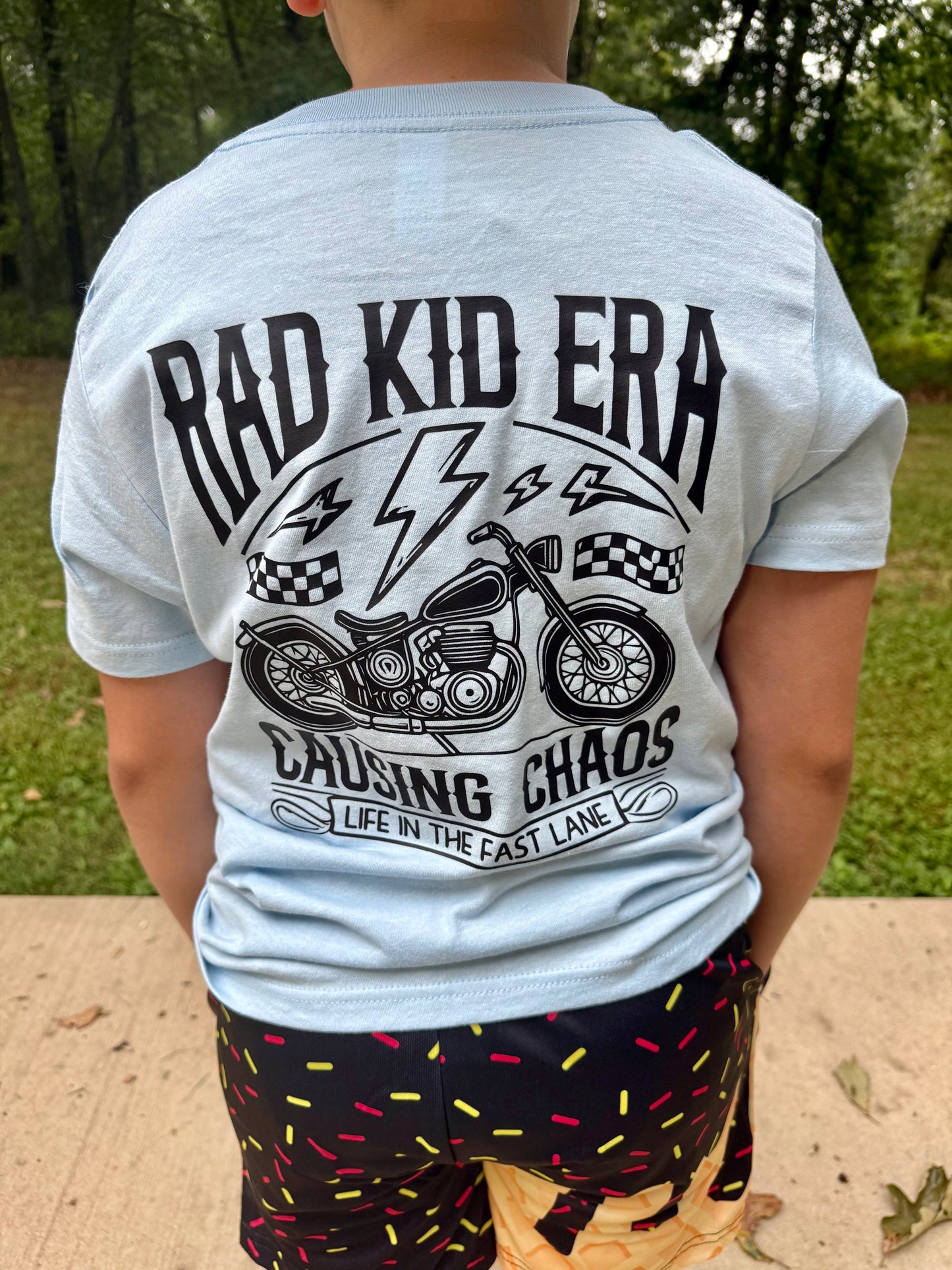 Rad Kid Era Blue Tee