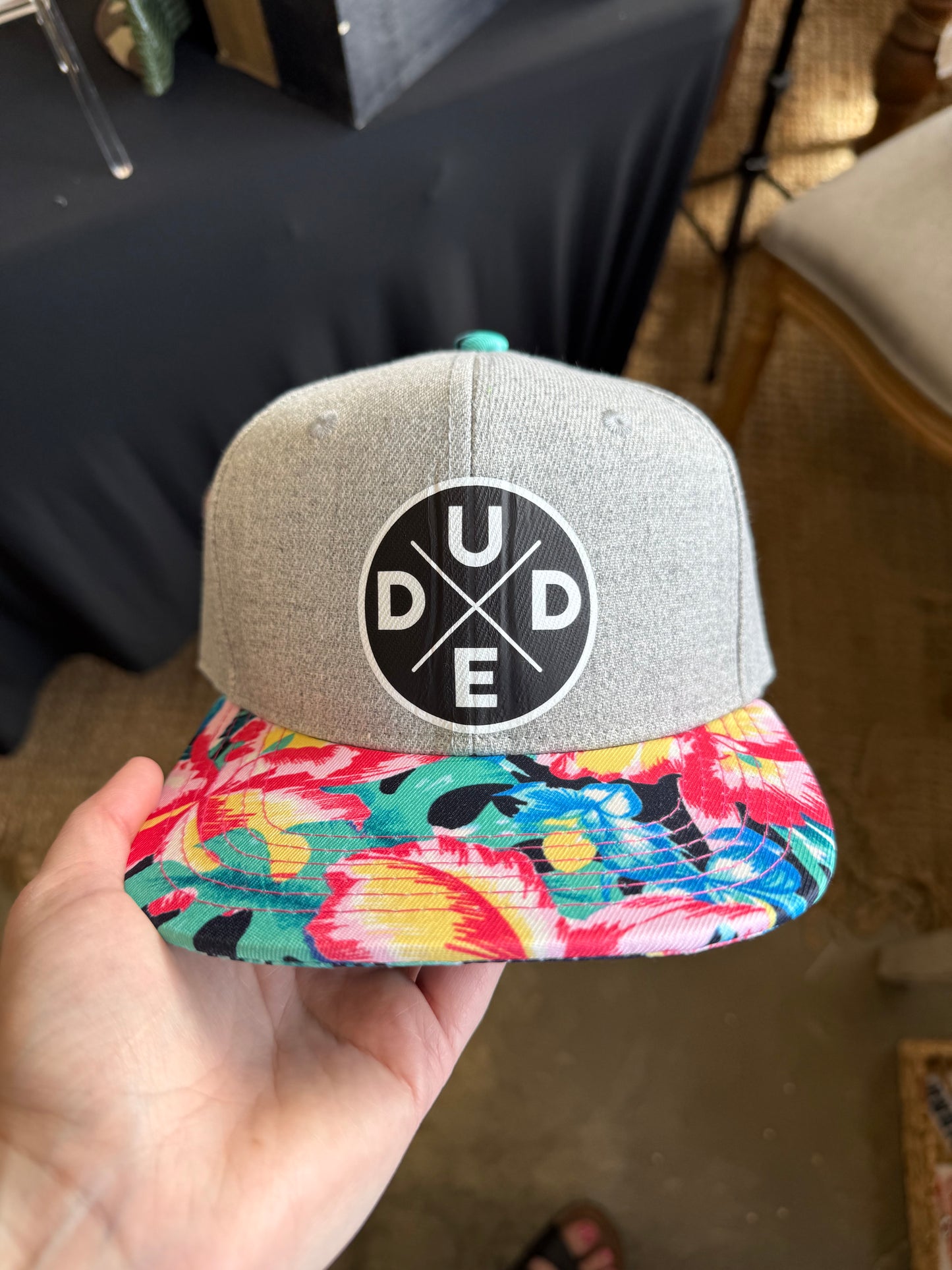 Youth Floral Dude Hat