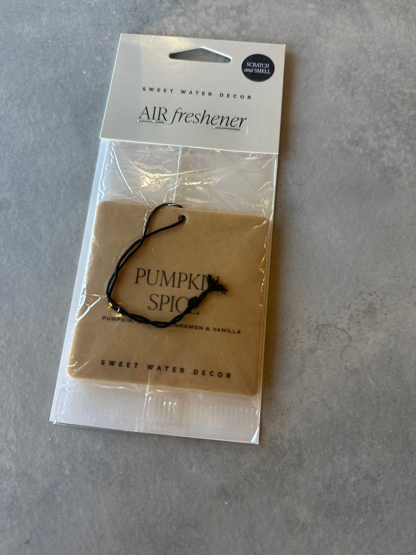 pumpkin spice freshner
